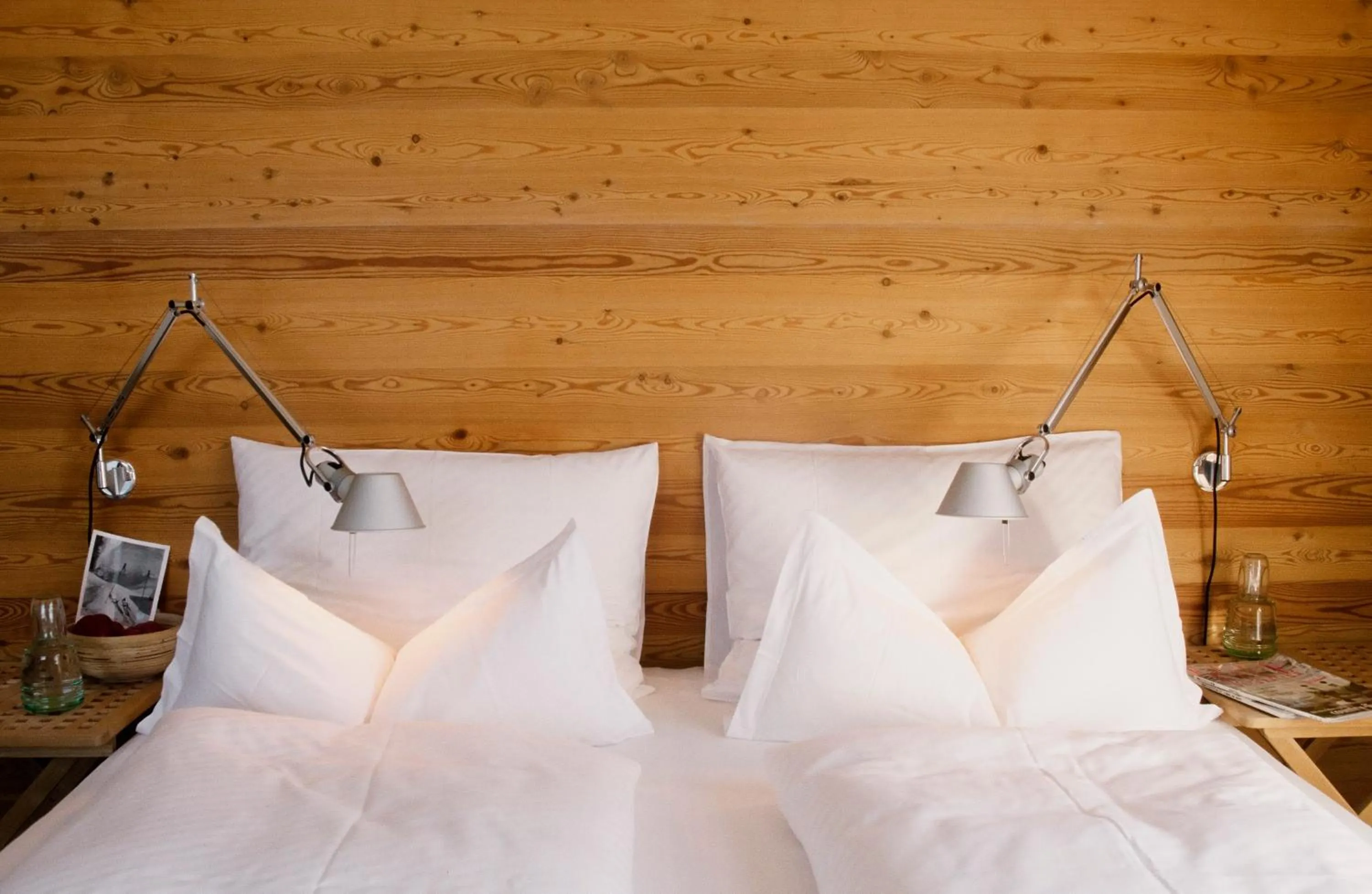 Bed in Alpine Spa Hotel Haus Hirt