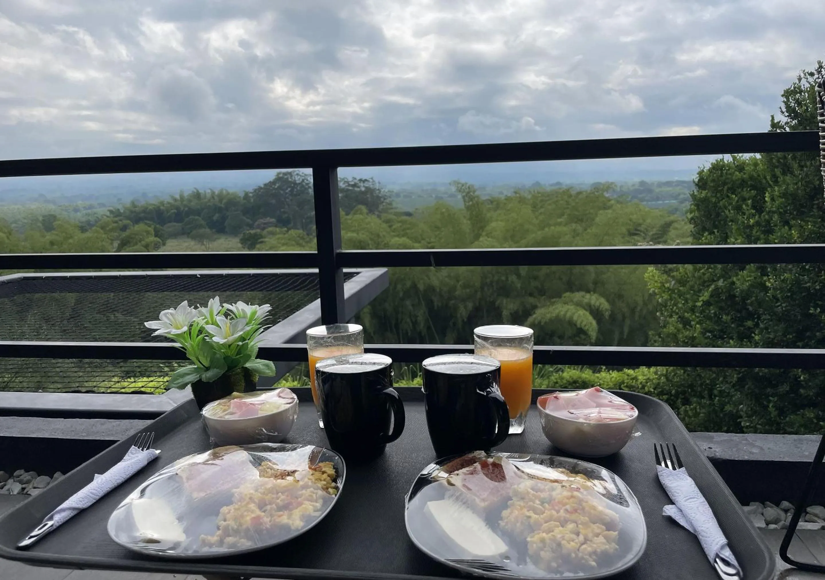 Breakfast in Panorama Pueblo Tapao