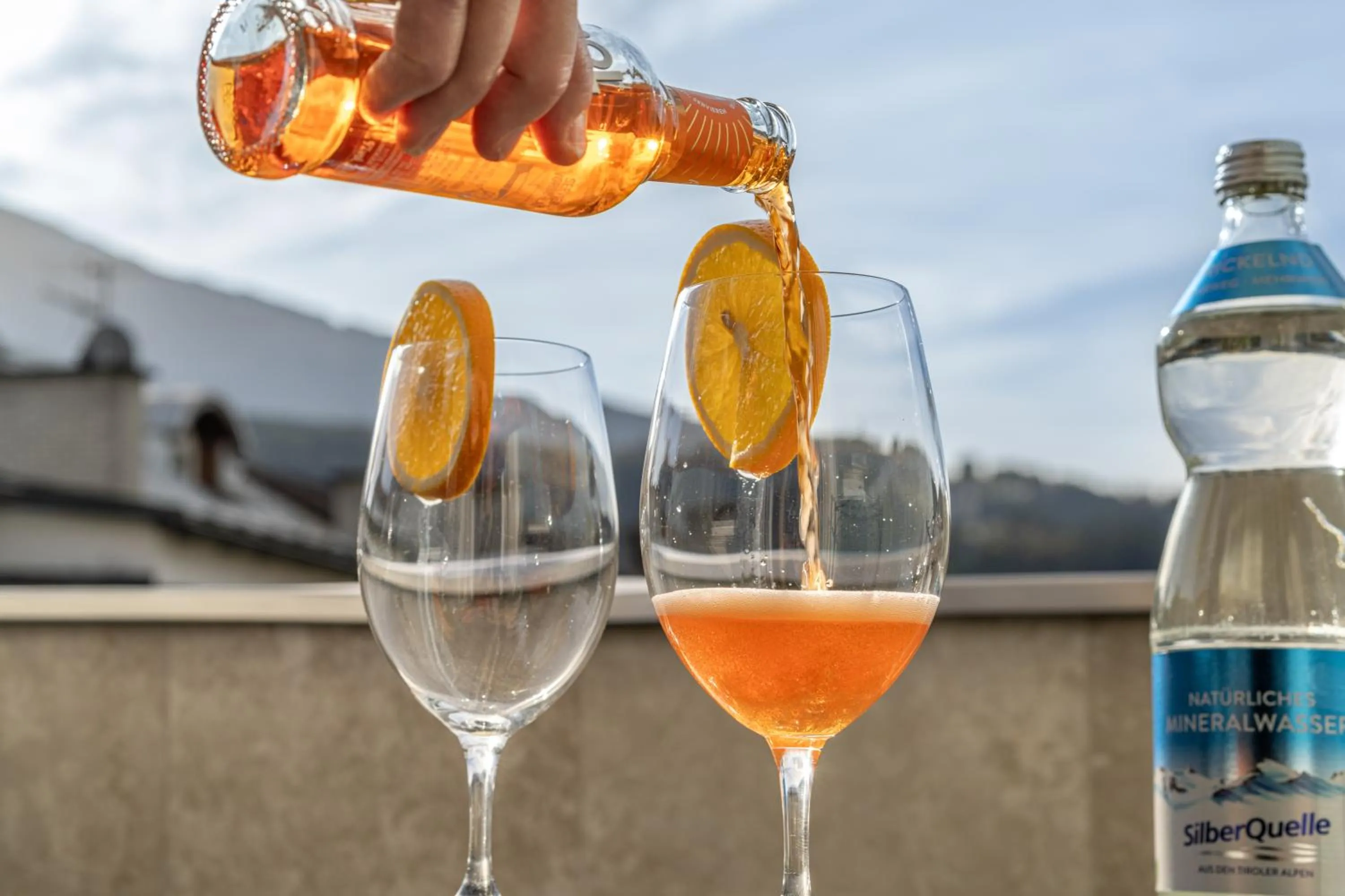 Food and drinks in Hotel Neue Post I self check-in