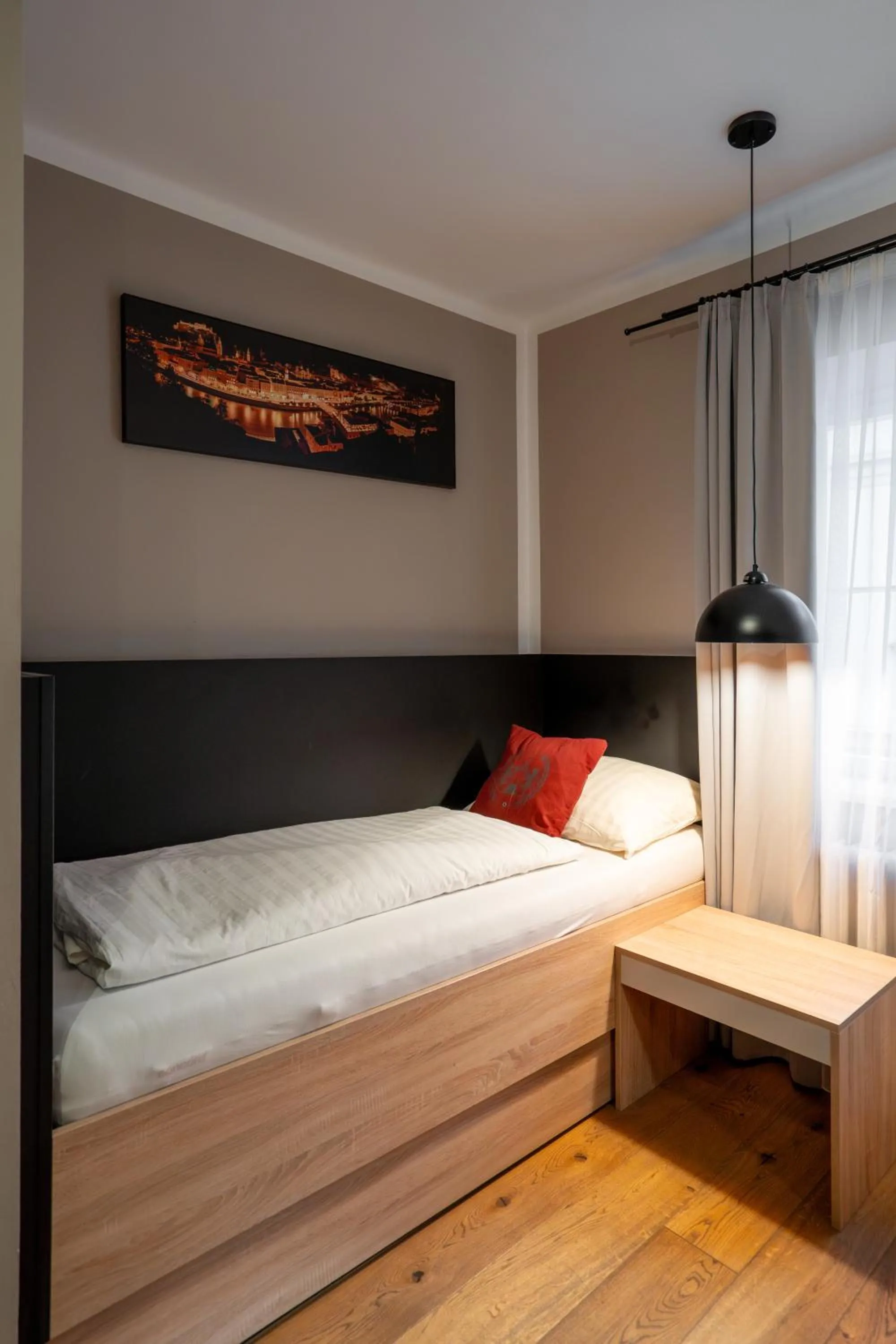 Bed in Altstadthotel Kasererbräu