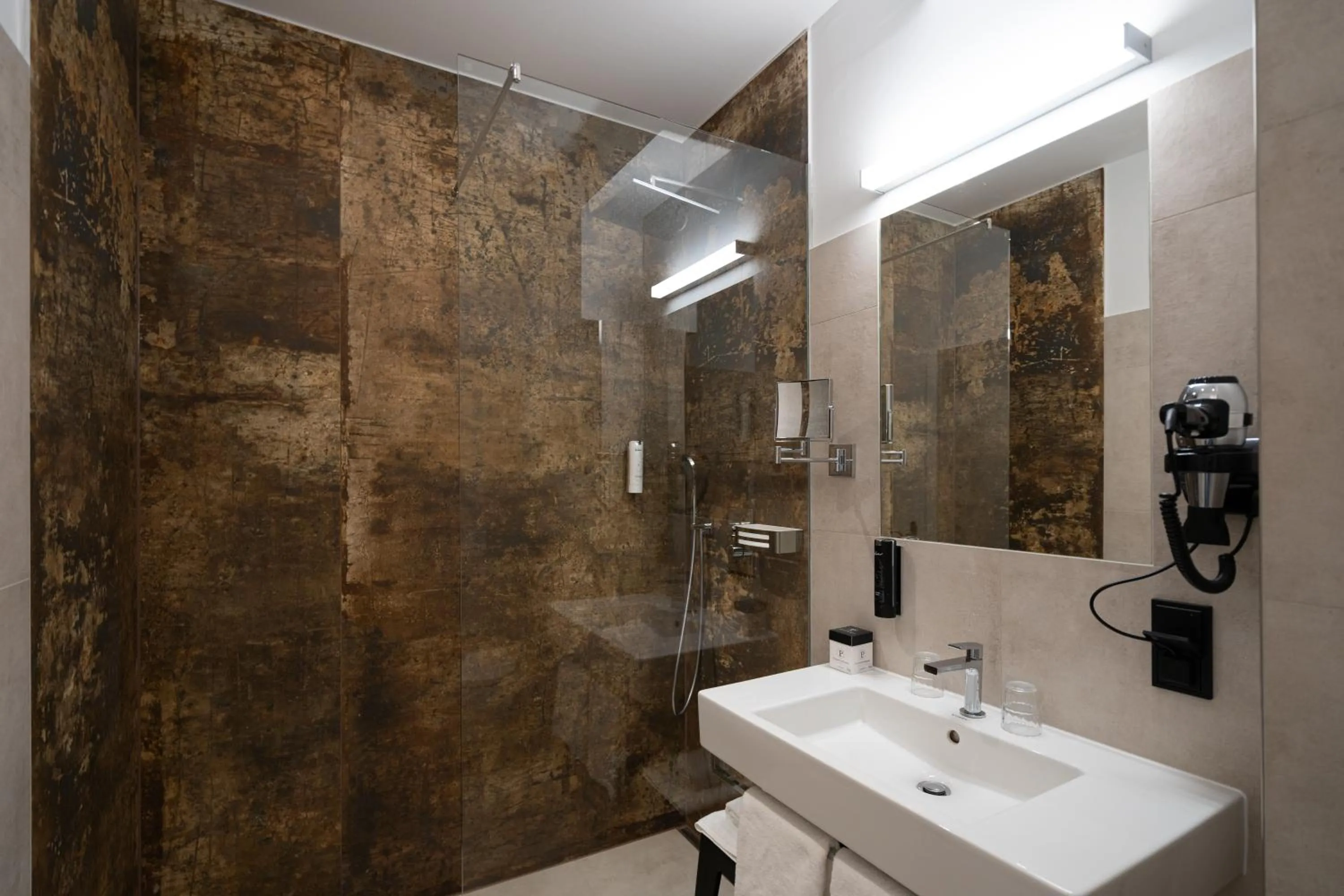 Bathroom in Altstadthotel Kasererbräu