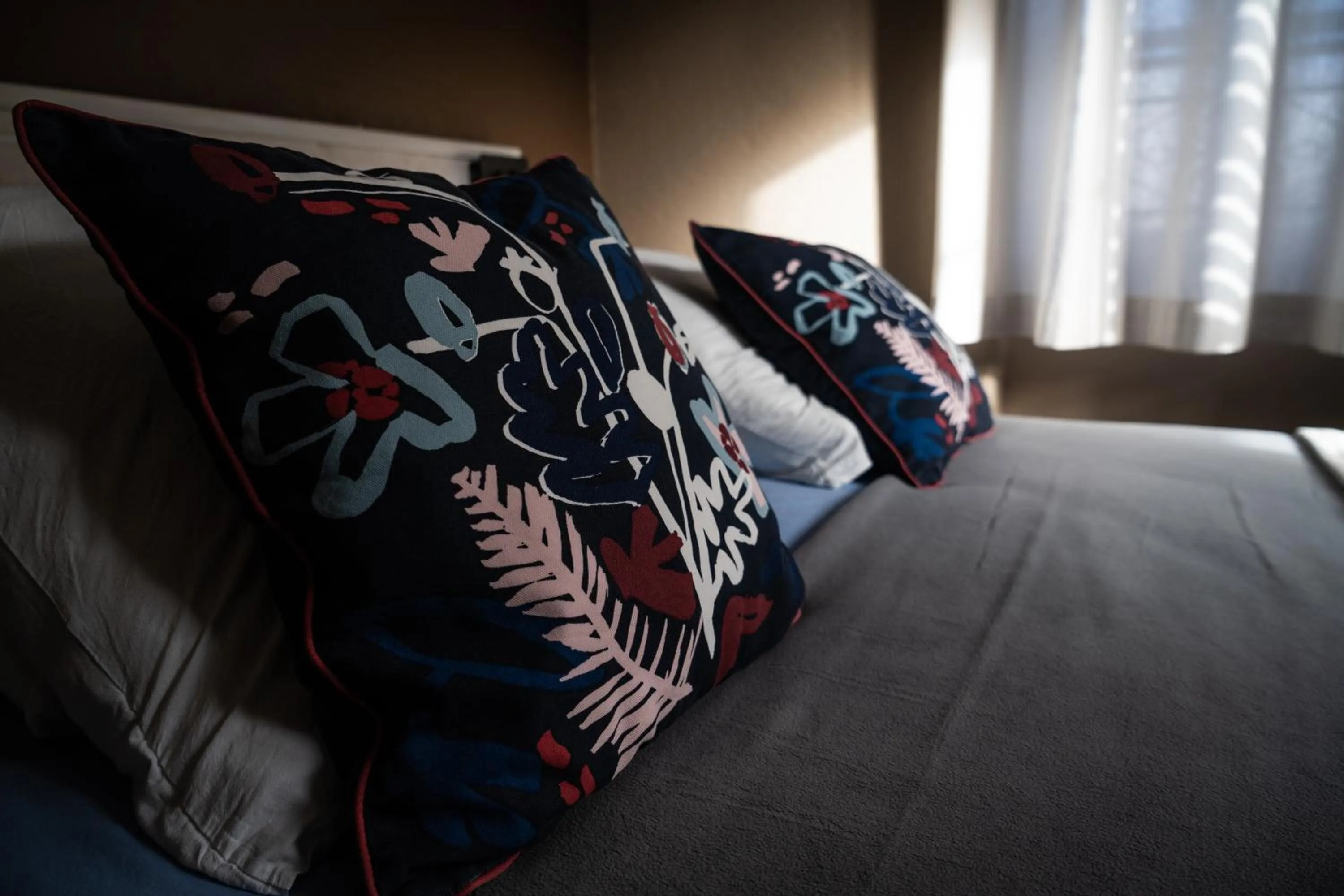 Bed in Gite Auberge Les Cascades