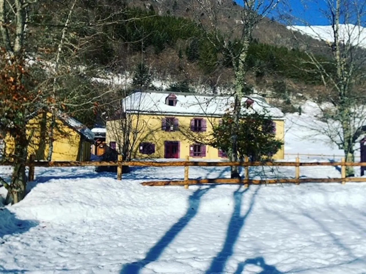 Property building in Gite Auberge Les Cascades