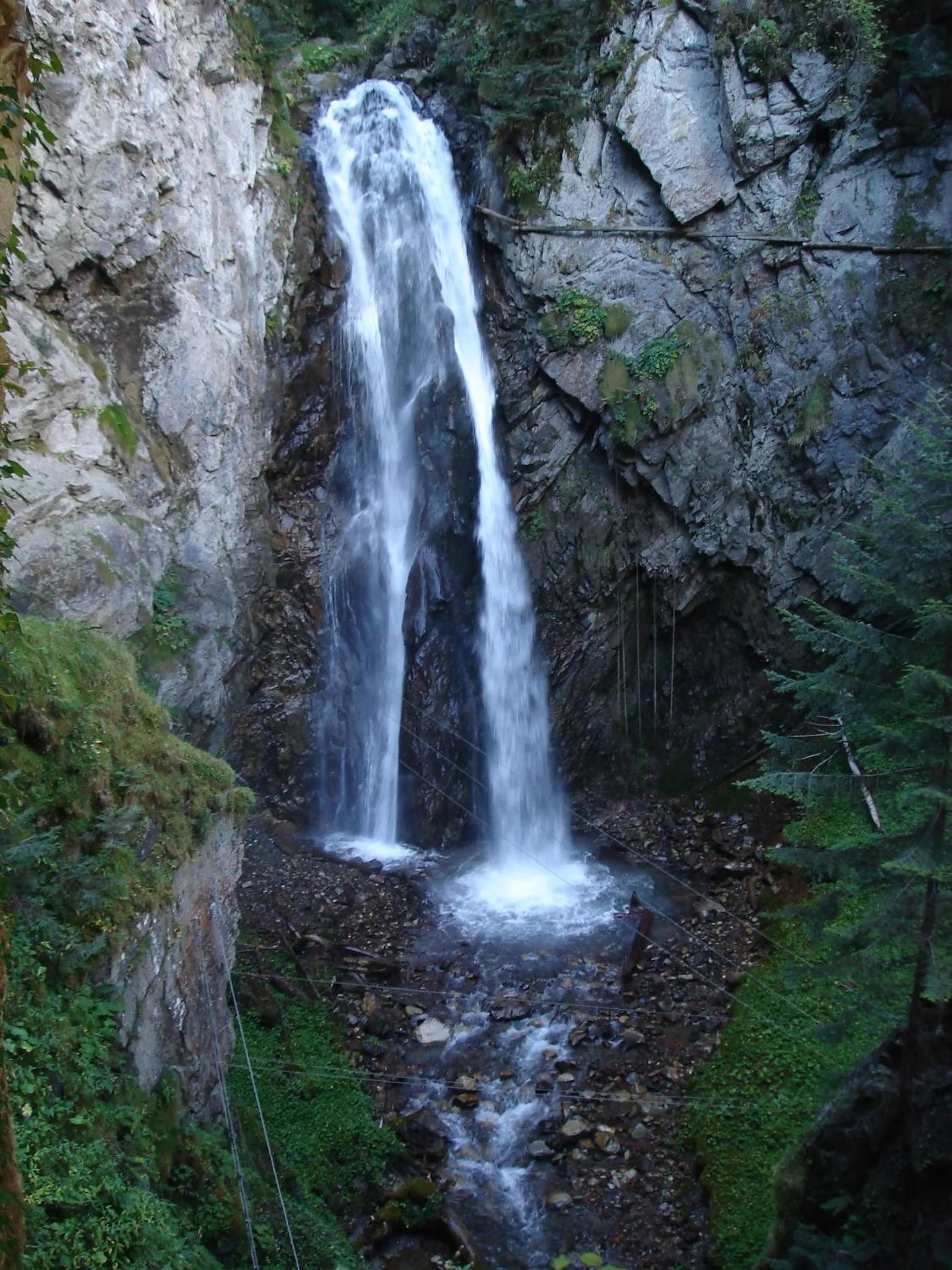 Natural landscape in Gite Auberge Les Cascades