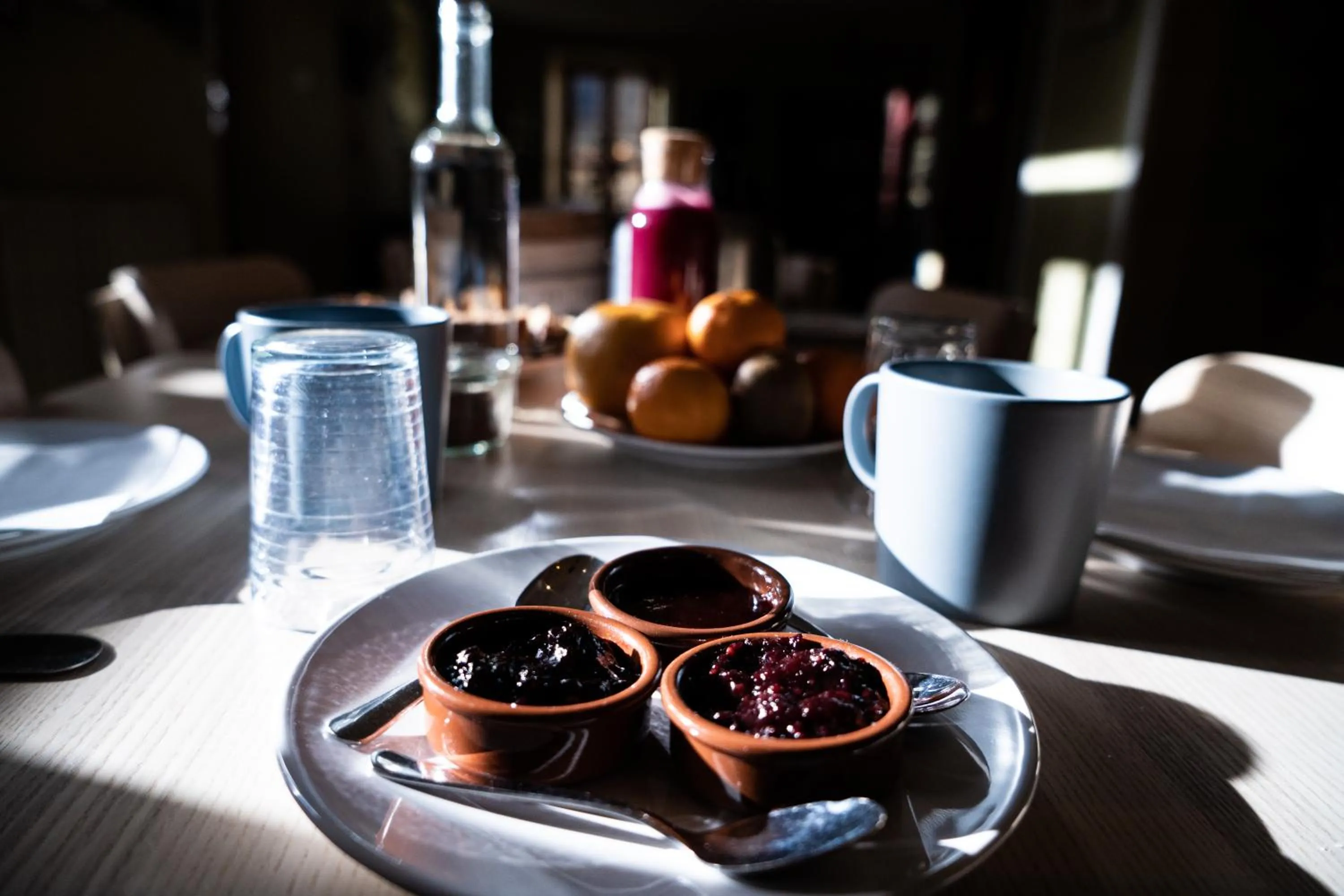 Food and drinks in Gite Auberge Les Cascades