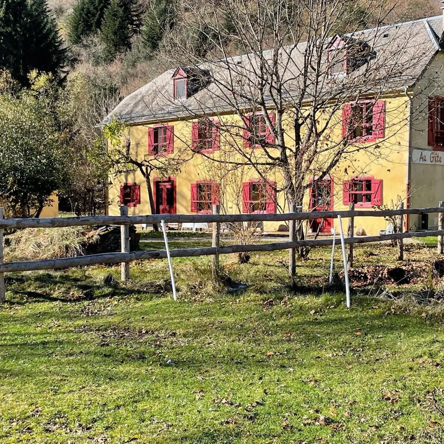 Property building in Gite Auberge Les Cascades