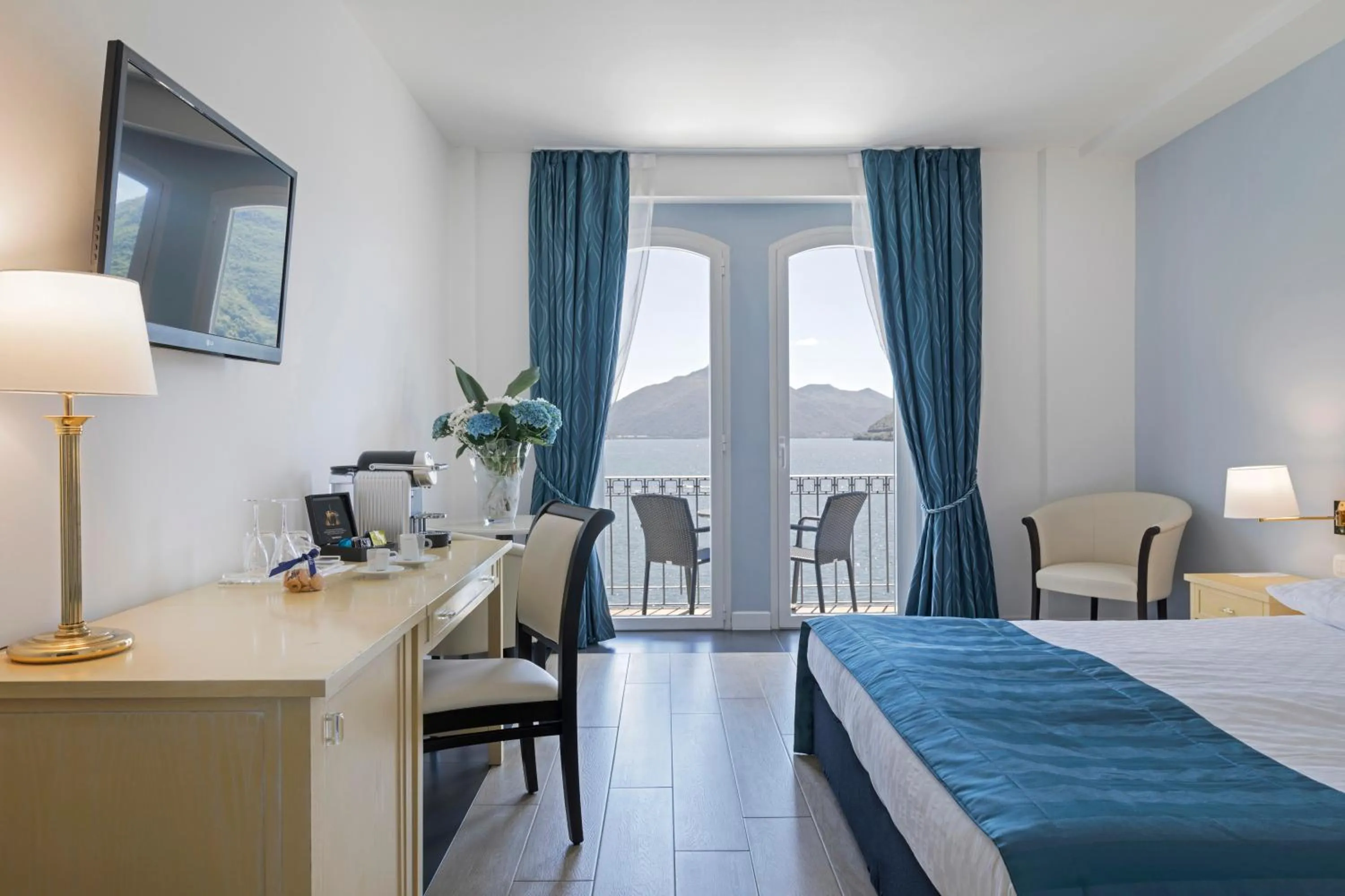 Bed in Hotel Lido Seegarten