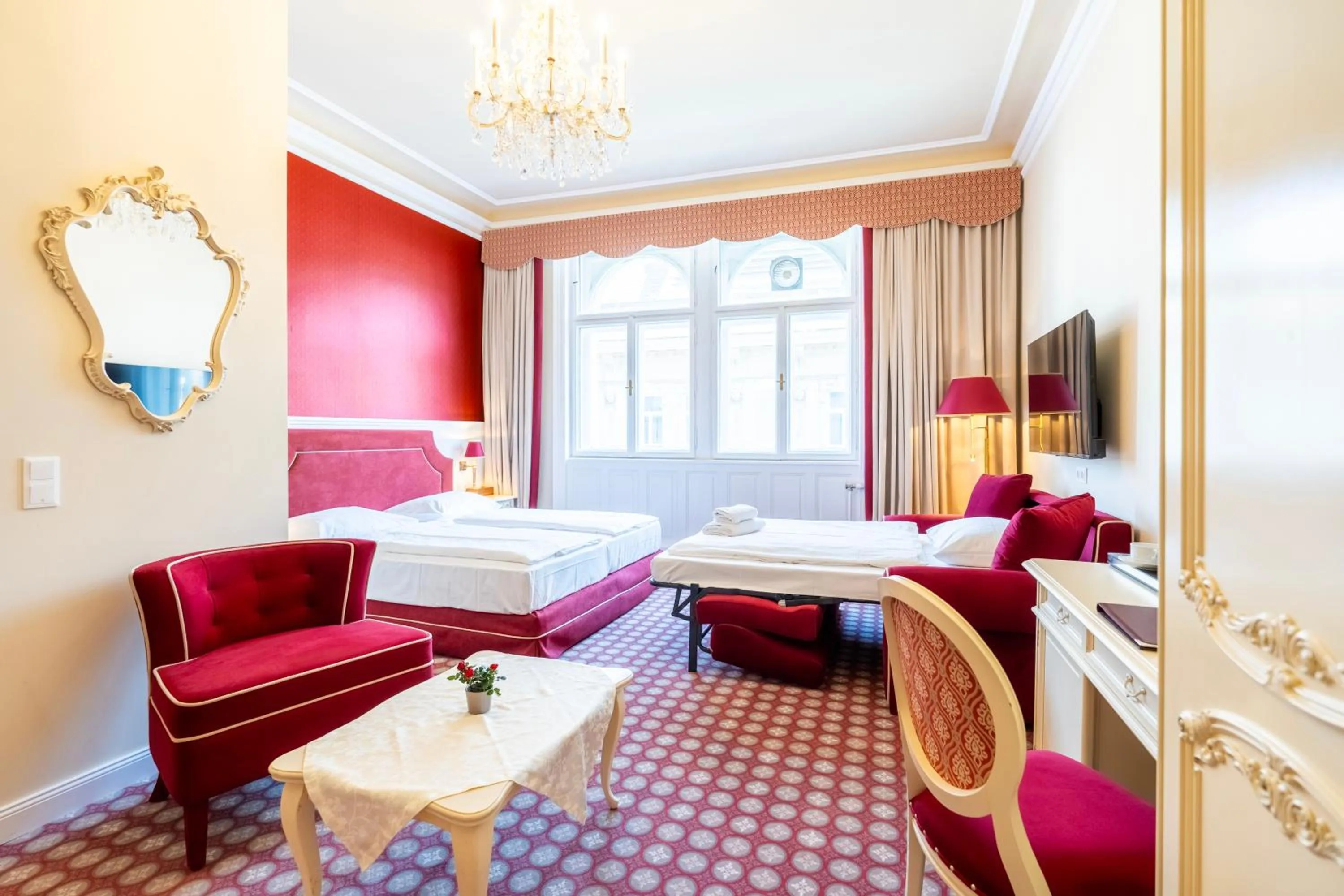 Bed in Aviano Boutique Hotel