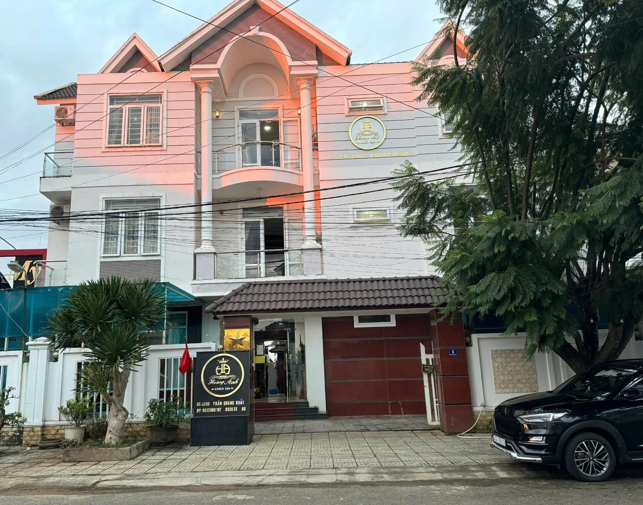 Property building in Hoàng Anh hotel