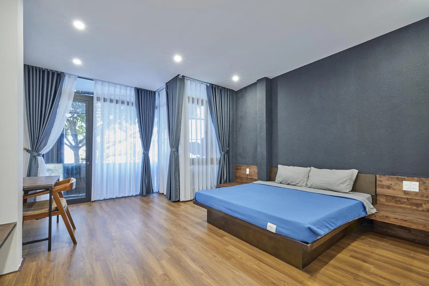 Bed in The Garden Capsule Hotel