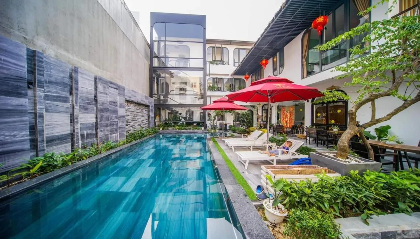 Pool view in Life Boutique Hotel