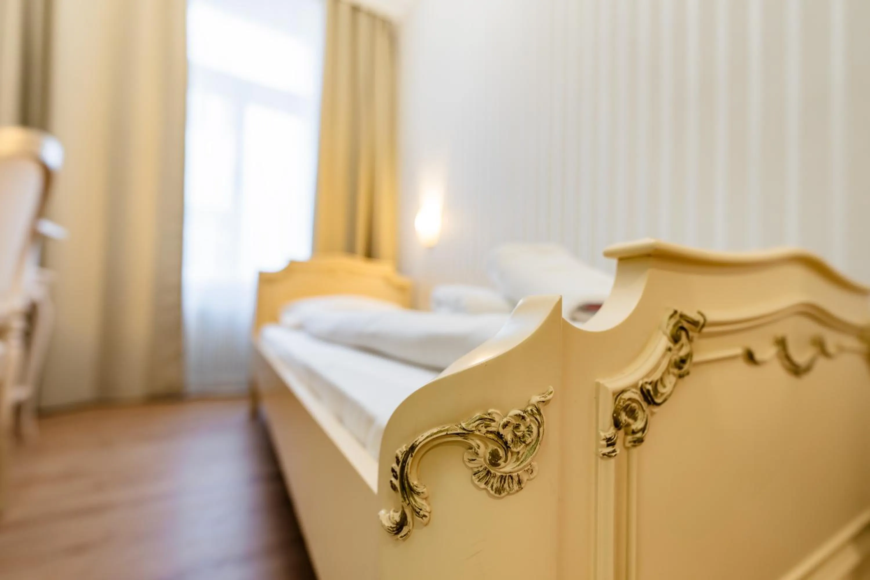 Bed in Hotel Pension Baronesse