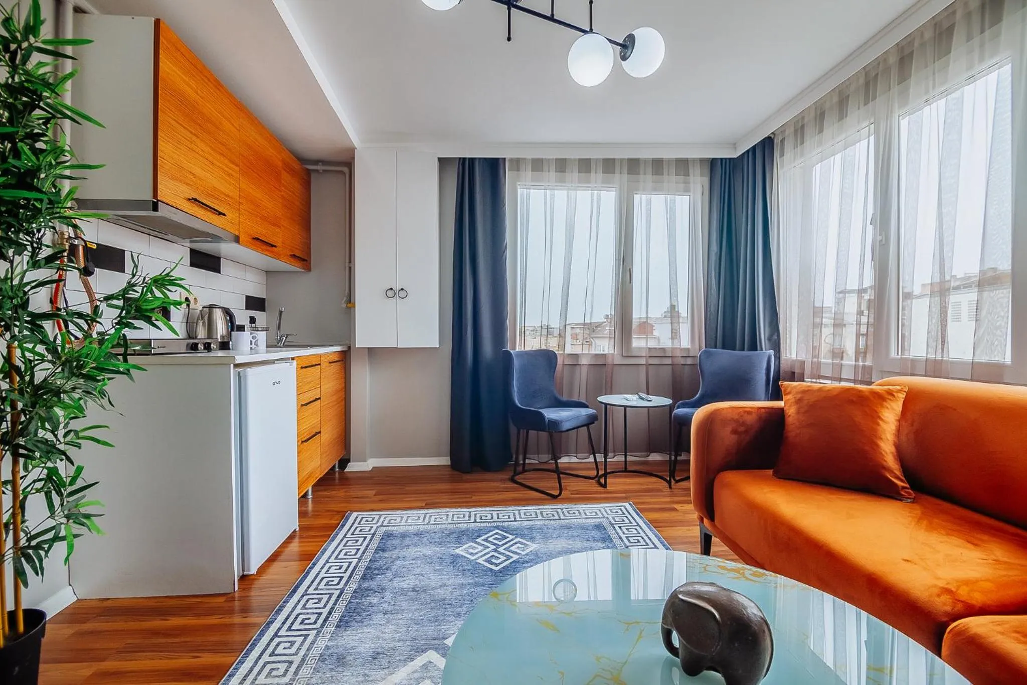 Kitchen or kitchenette in Taksim Wonder Suites