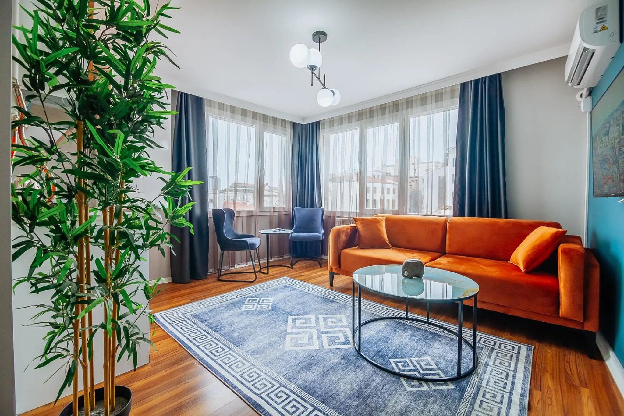 Living room in Taksim Wonder Suites