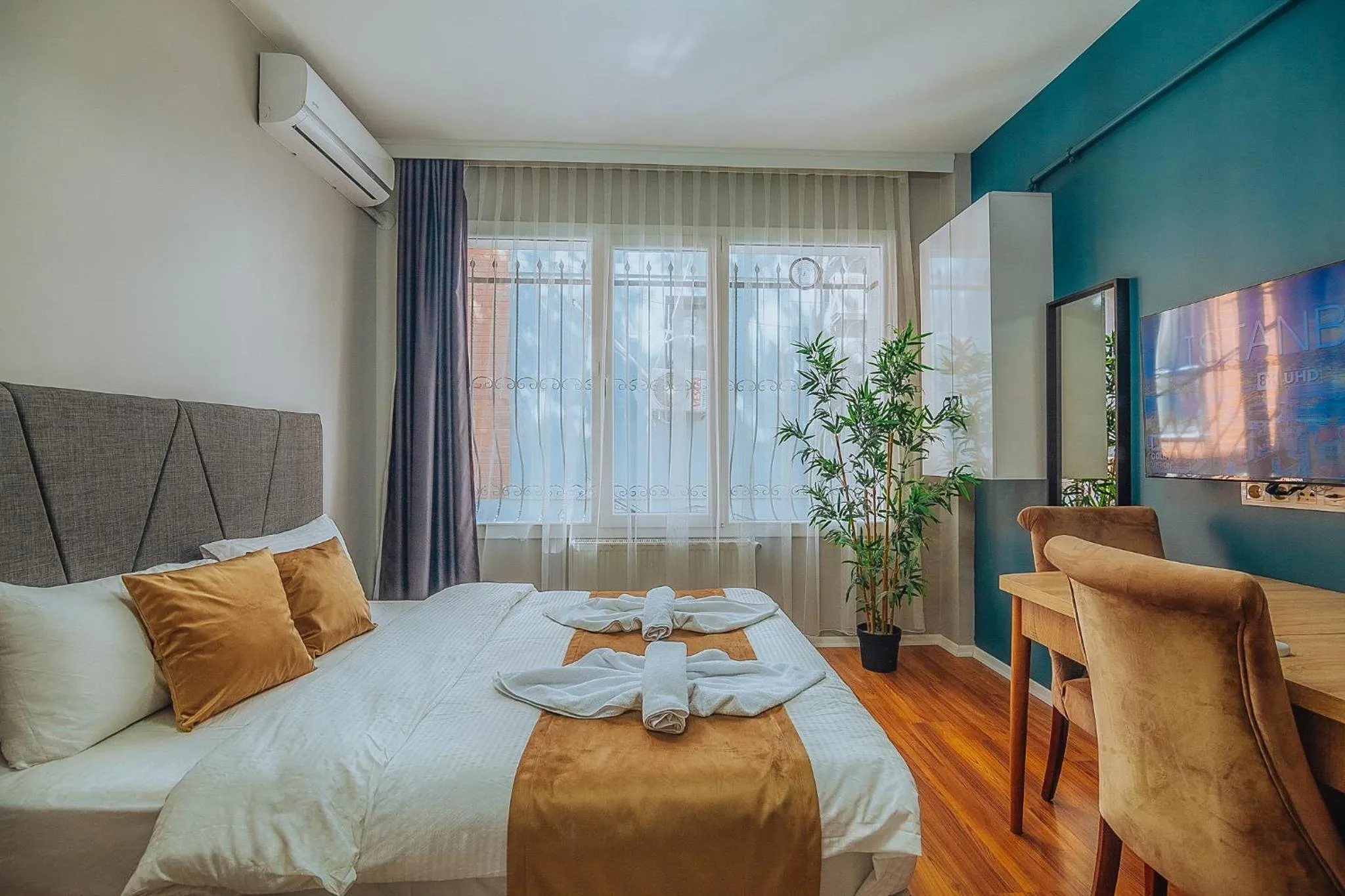 Bedroom, Bed in Taksim Wonder Suites