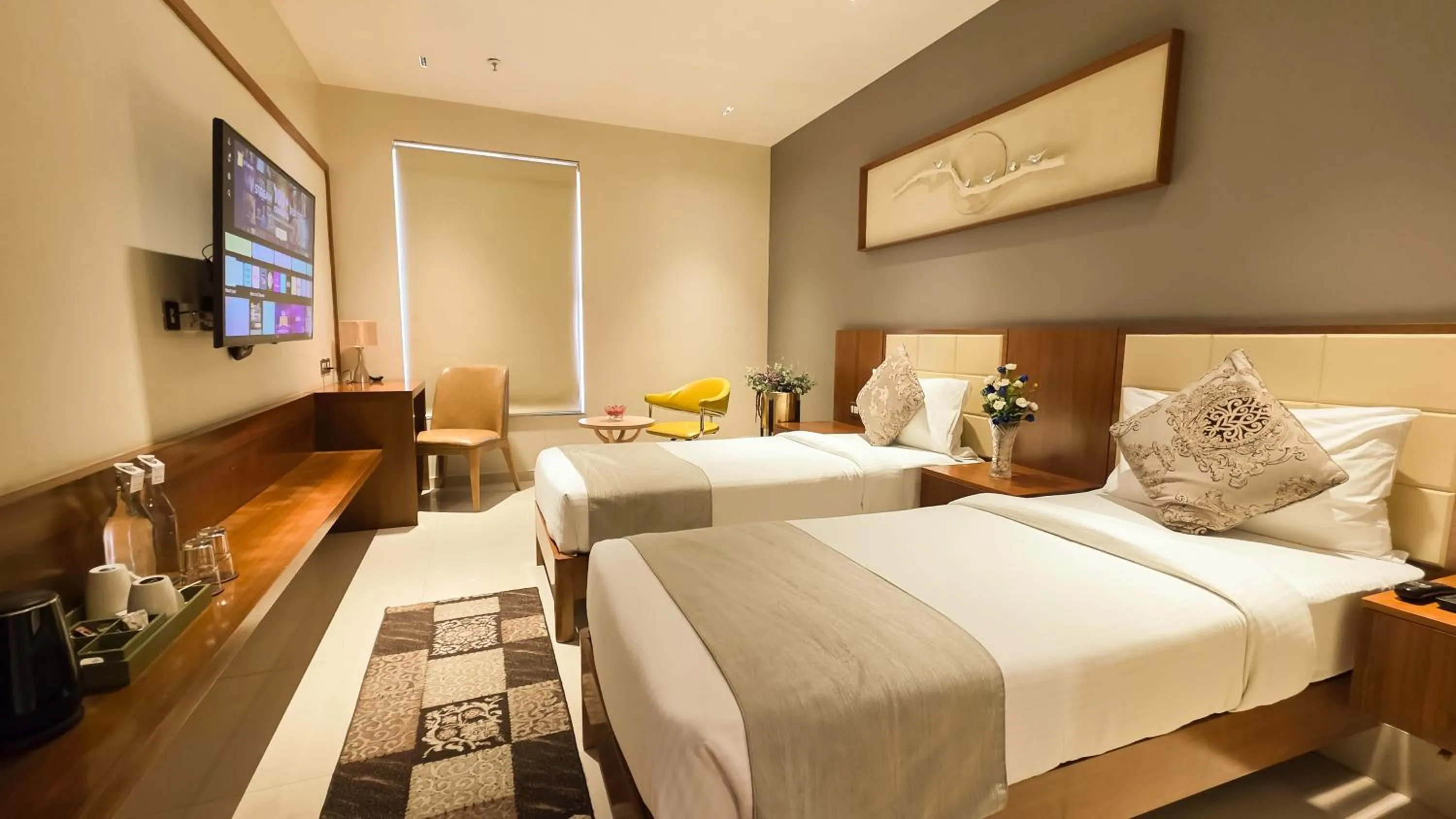 Photo of the whole room, Bed in Morvee Hotels Durgapur