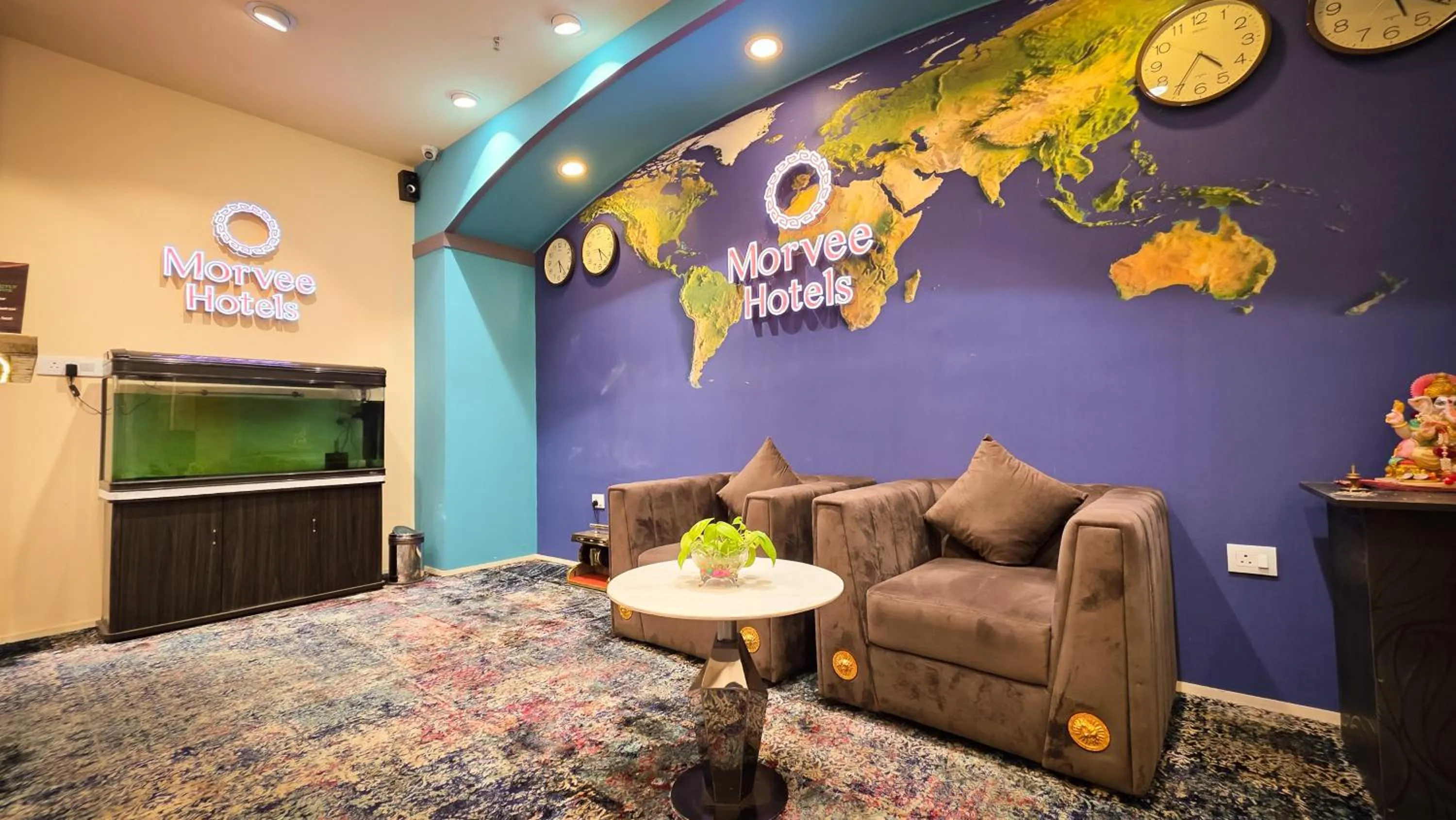 Lobby or reception in Morvee Hotels Durgapur