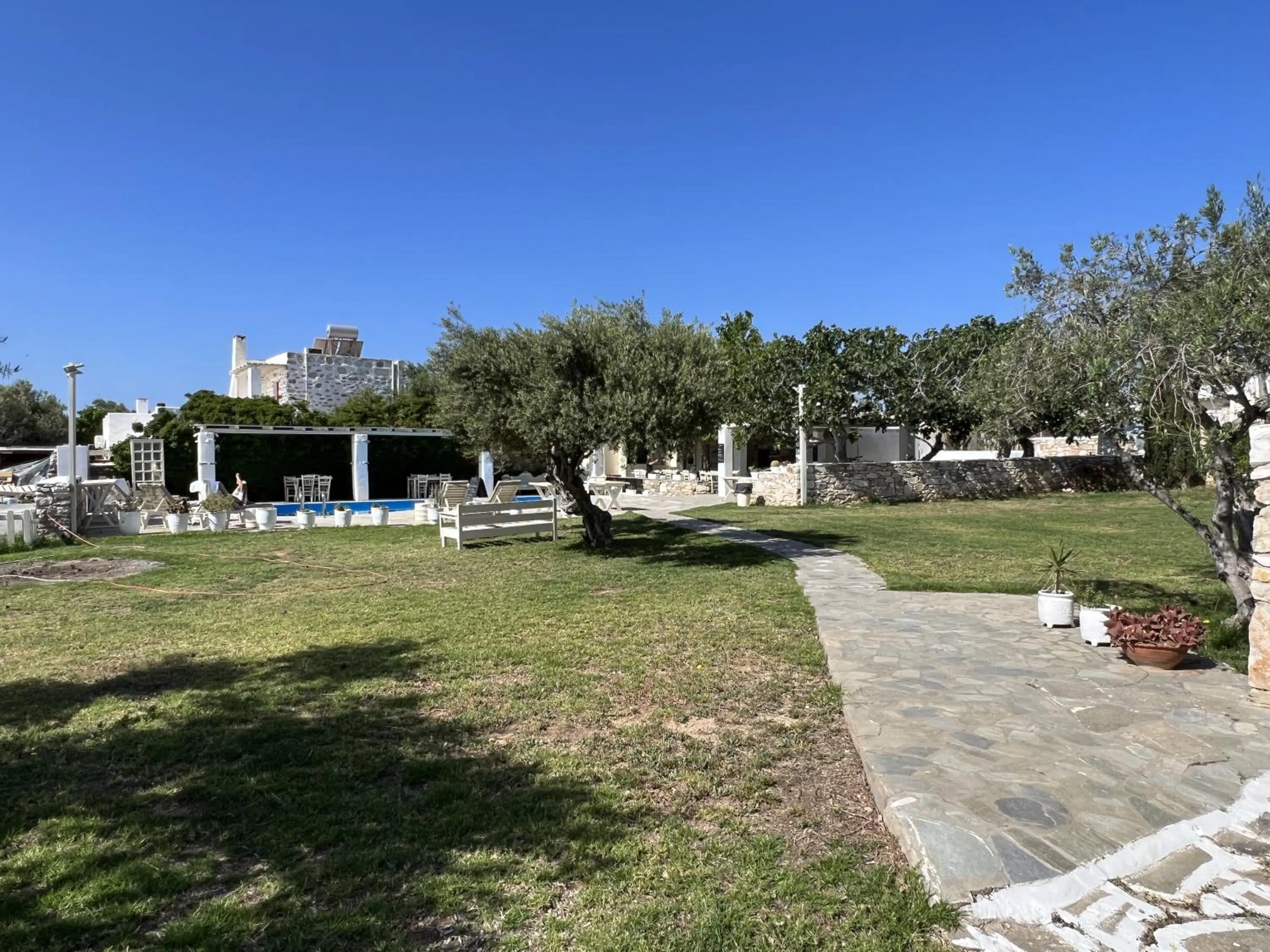 Garden in Hotel Anezina