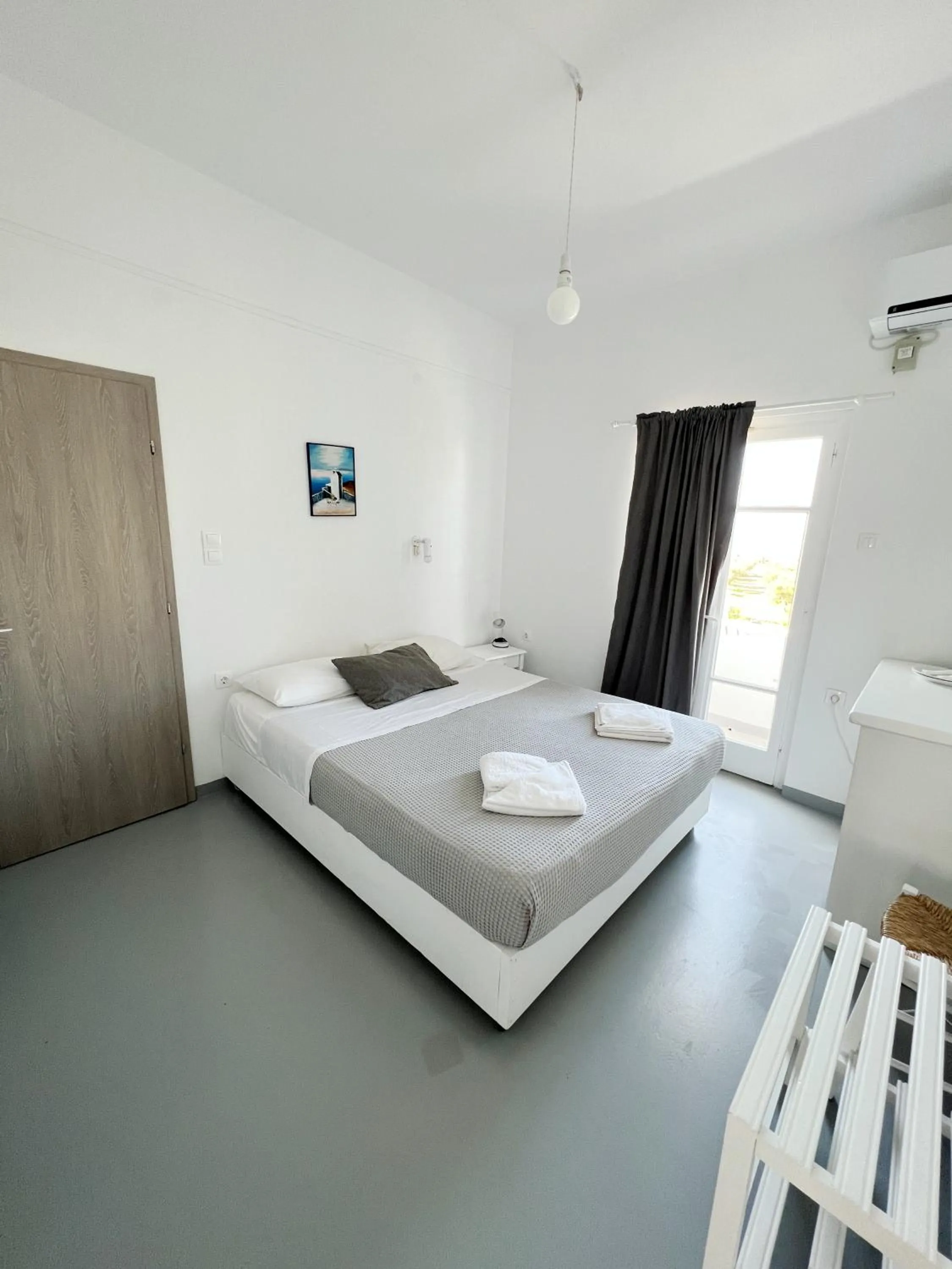 Bed in Hotel Anezina