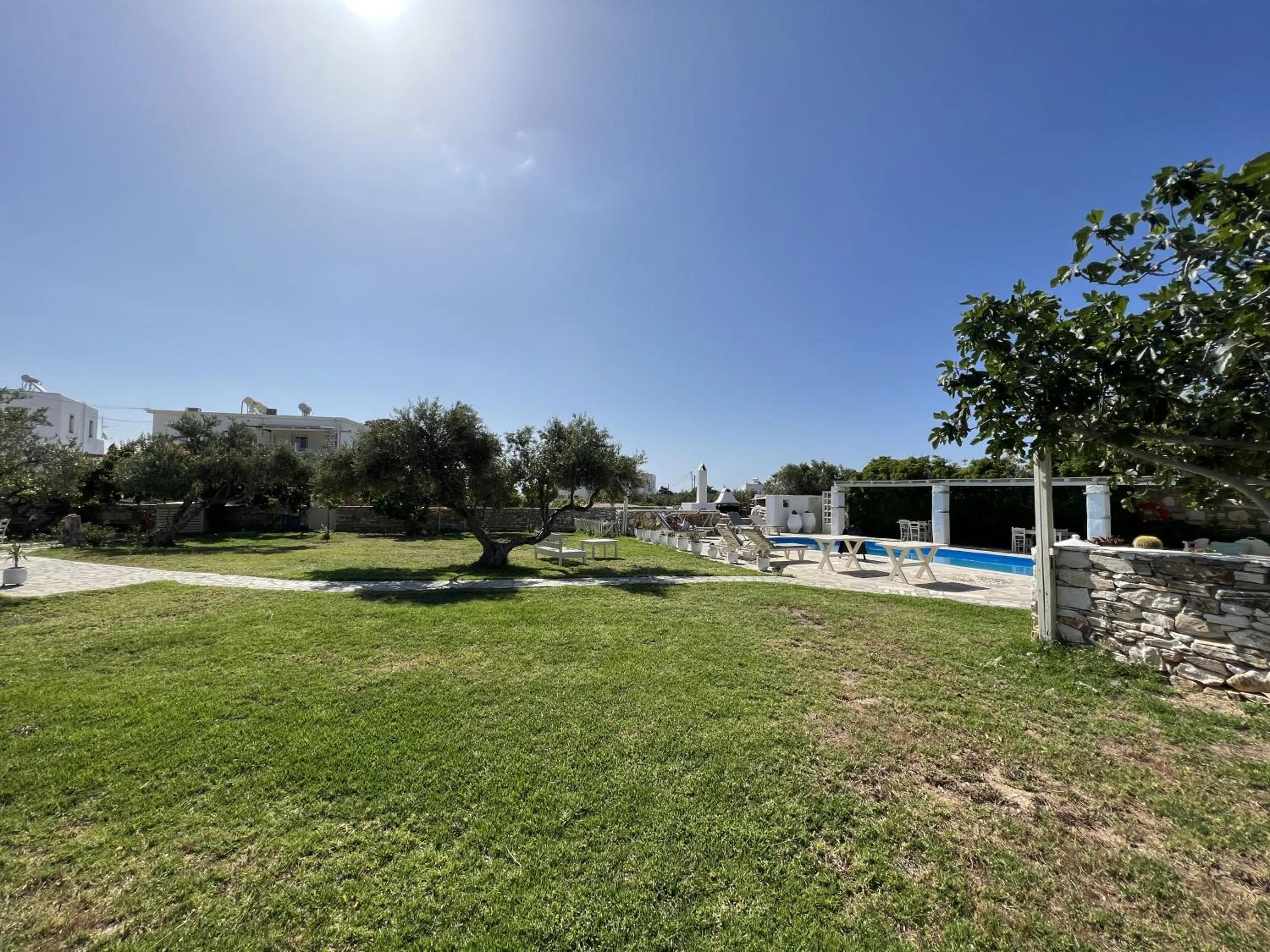 Garden in Hotel Anezina