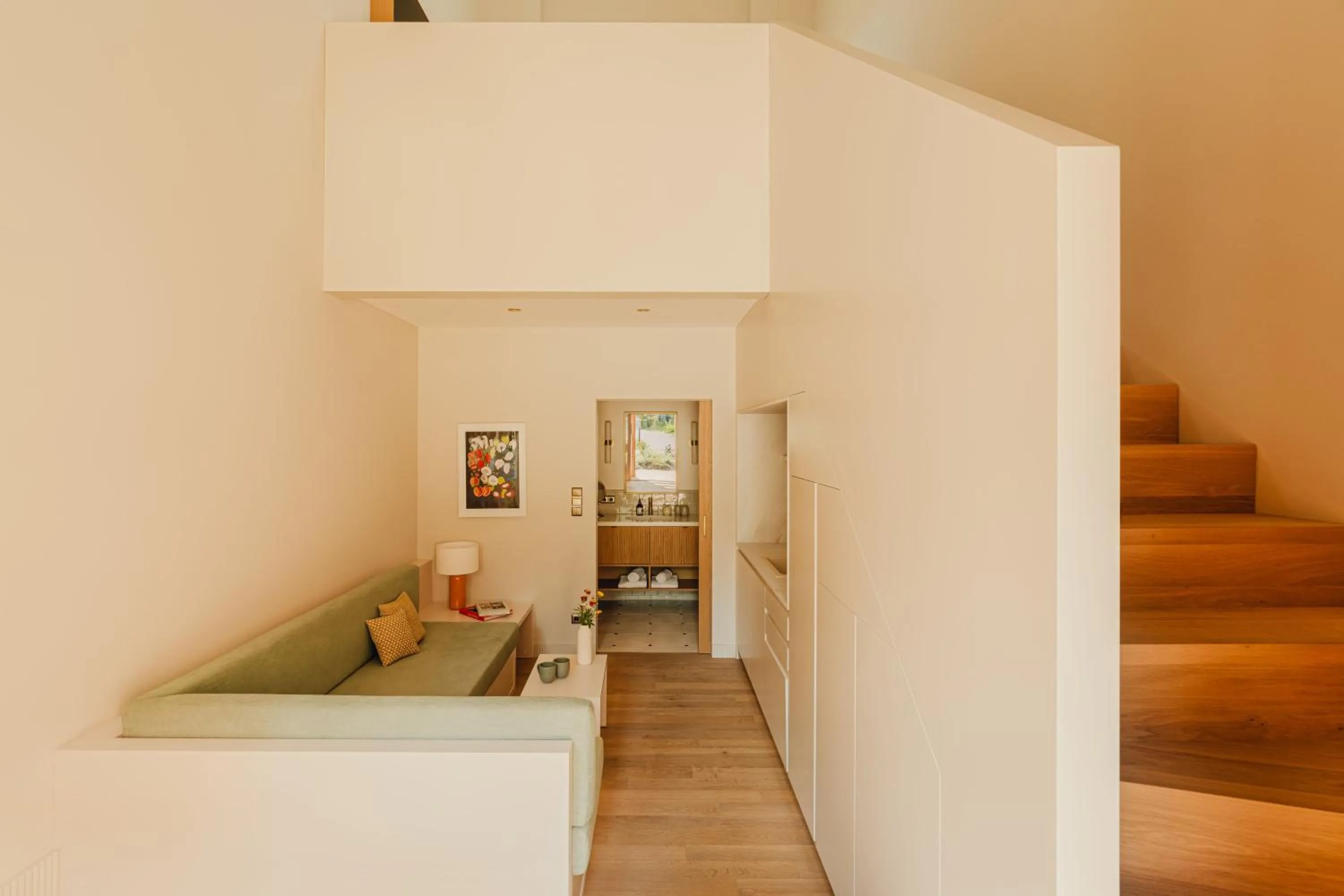 Living room in Design Hotel zum Hirschen Salzburg