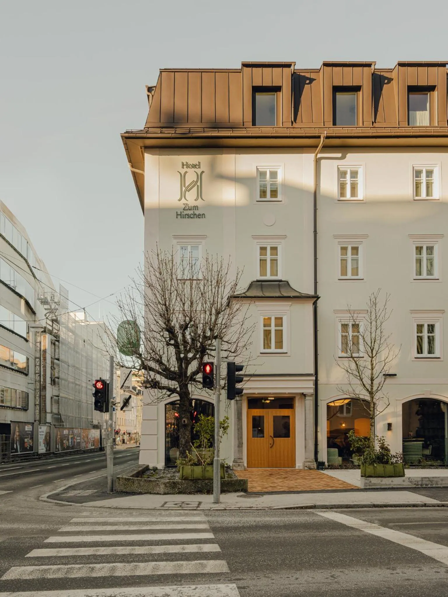 Property building in Design Hotel zum Hirschen Salzburg