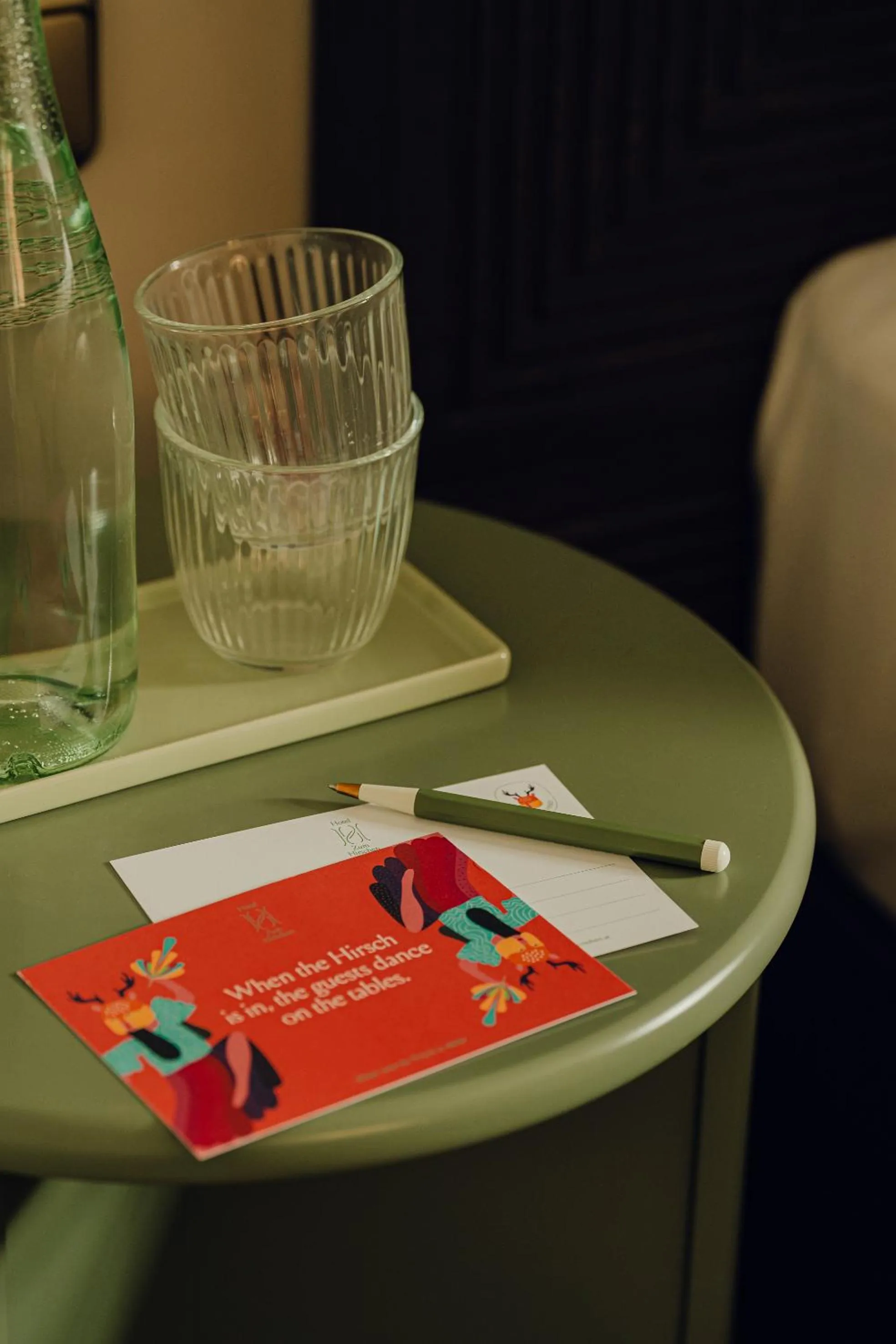 Decorative detail in Design Hotel zum Hirschen Salzburg