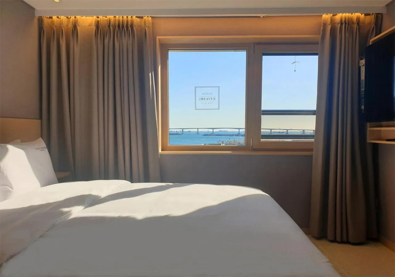 Natural landscape, Bed in Nampo Ocean2Heaven Hotel& Spa