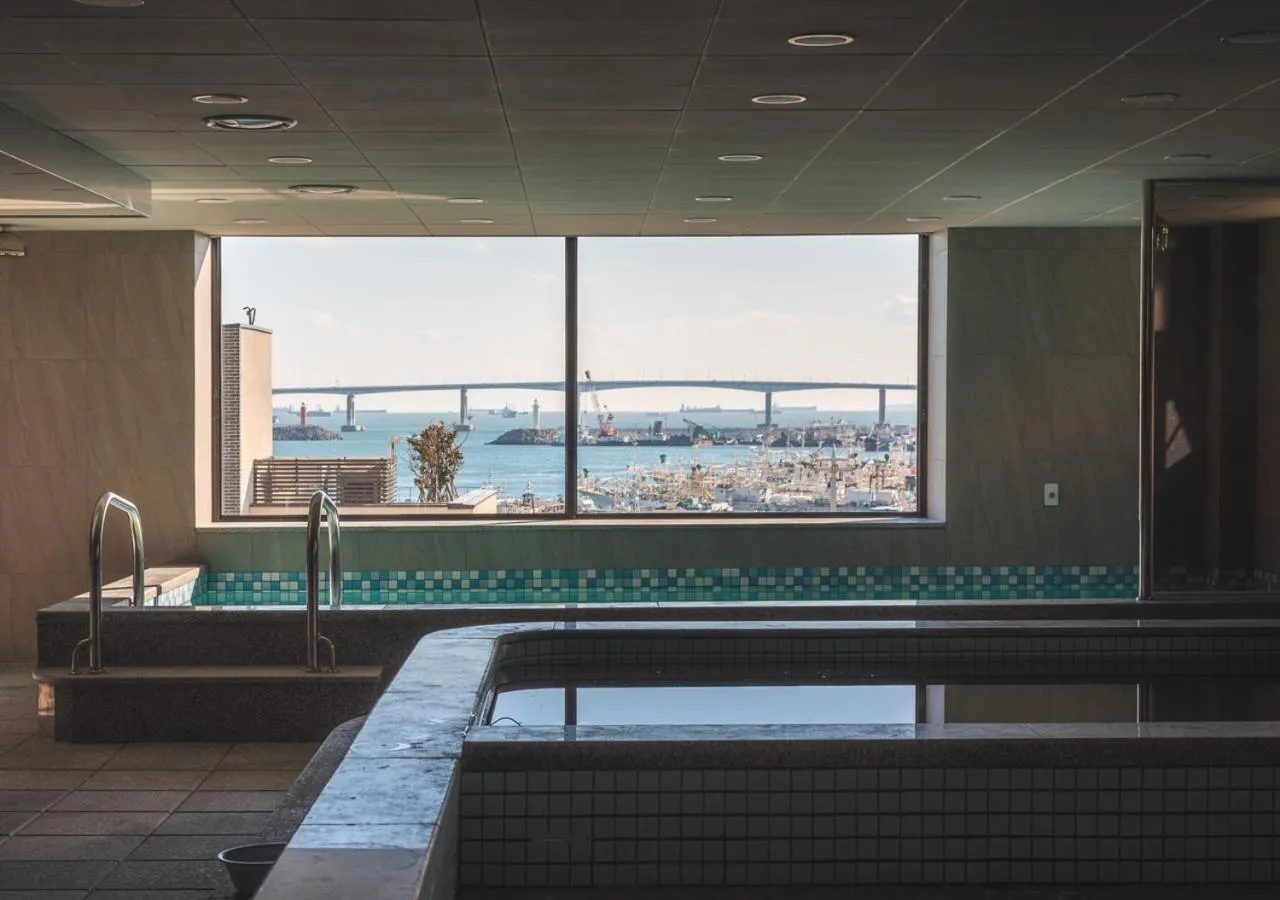 Sauna in Nampo Ocean2Heaven Hotel& Spa