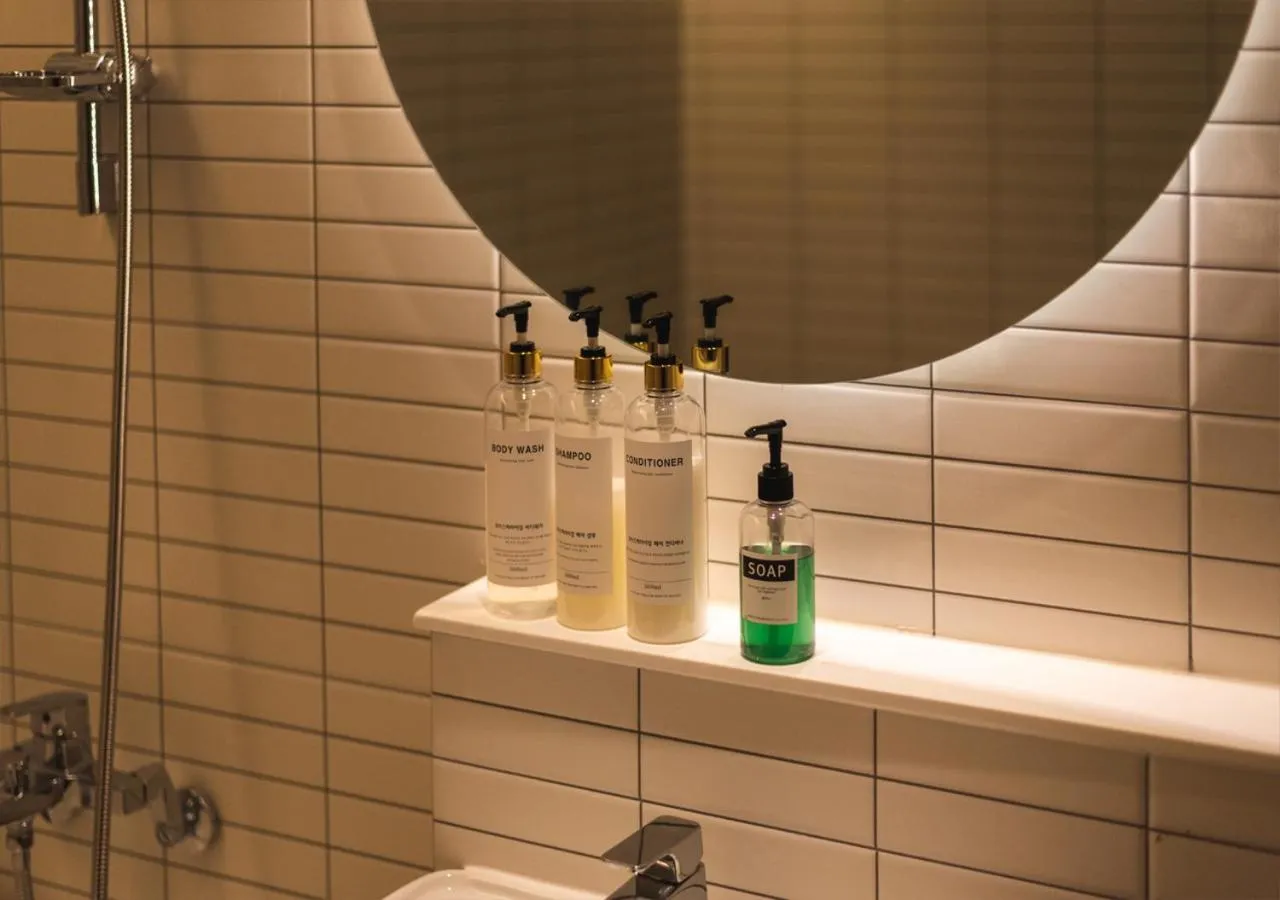 Bathroom in Nampo Ocean2Heaven Hotel& Spa