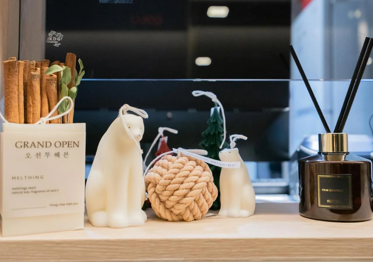 Lobby or reception in Nampo Ocean2Heaven Hotel& Spa