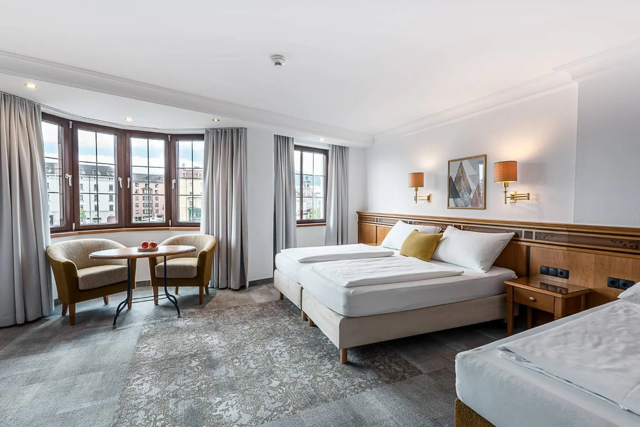 Photo of the whole room, Bed in Hotel Mondschein