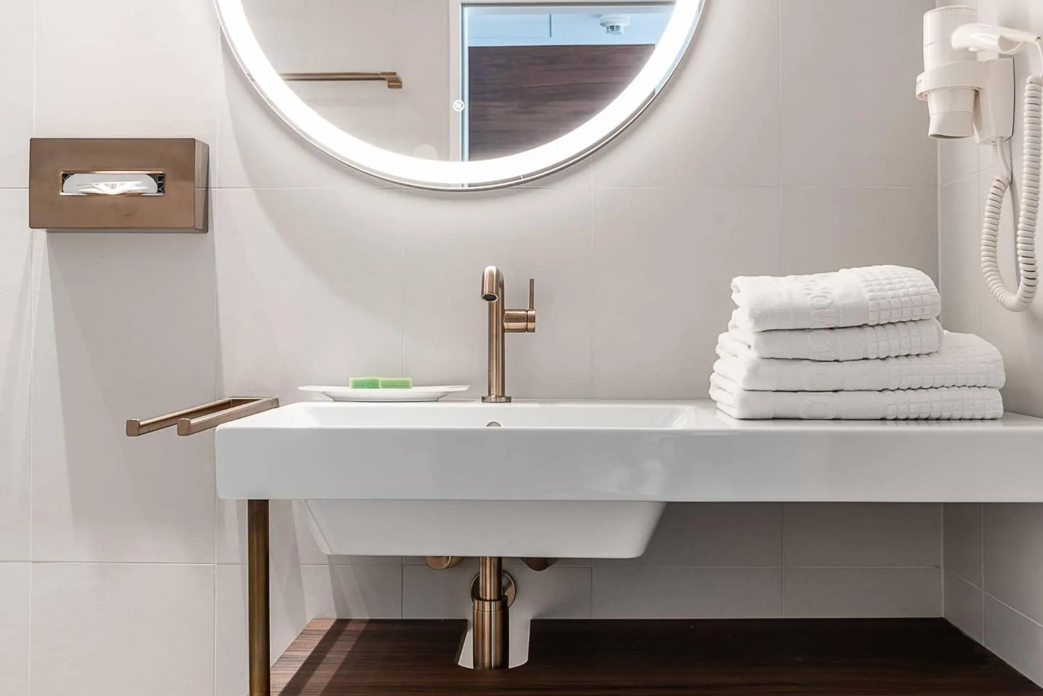 Bathroom in Hotel Mondschein