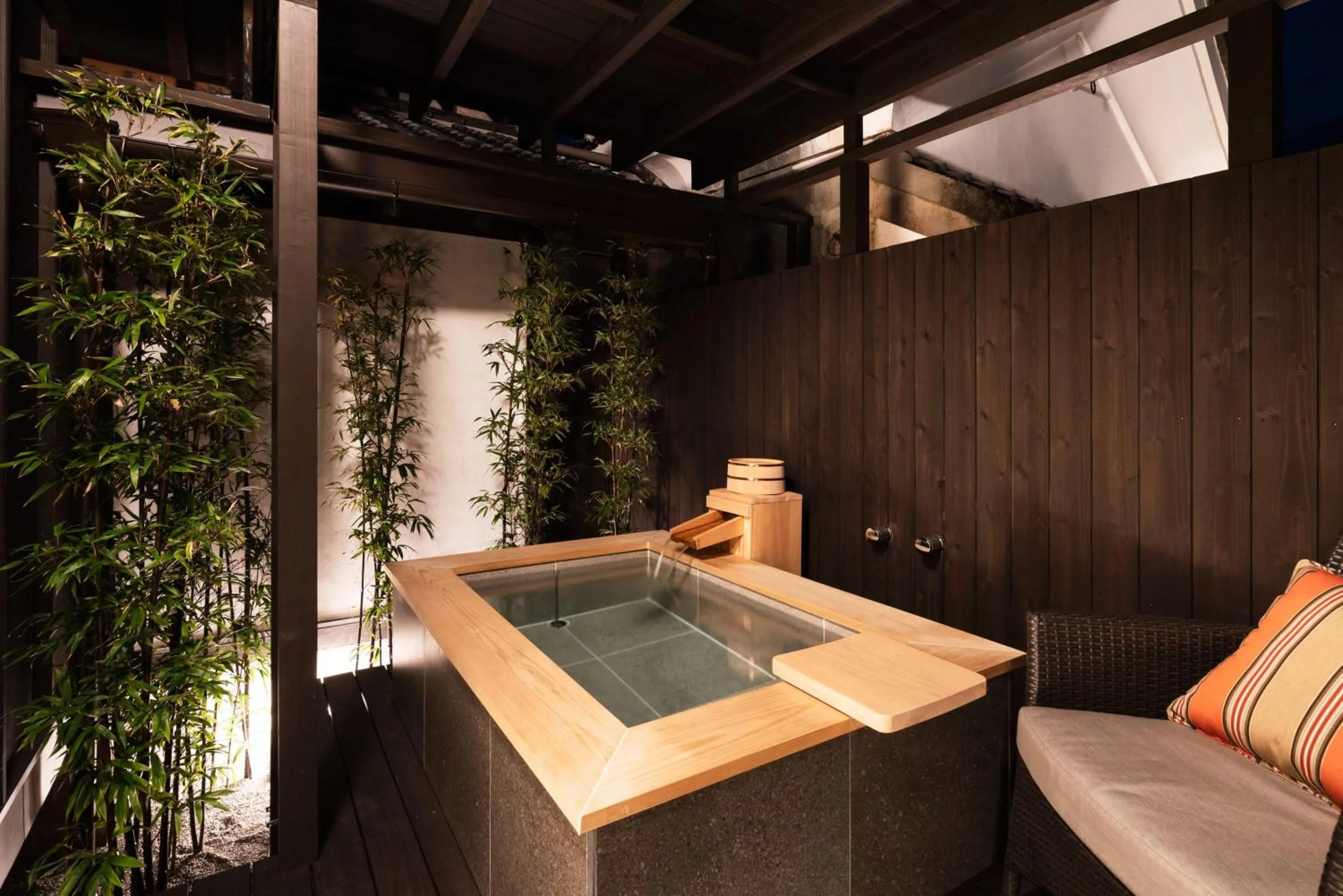 Open Air Bath in Nazuna Obi Onsen Resort