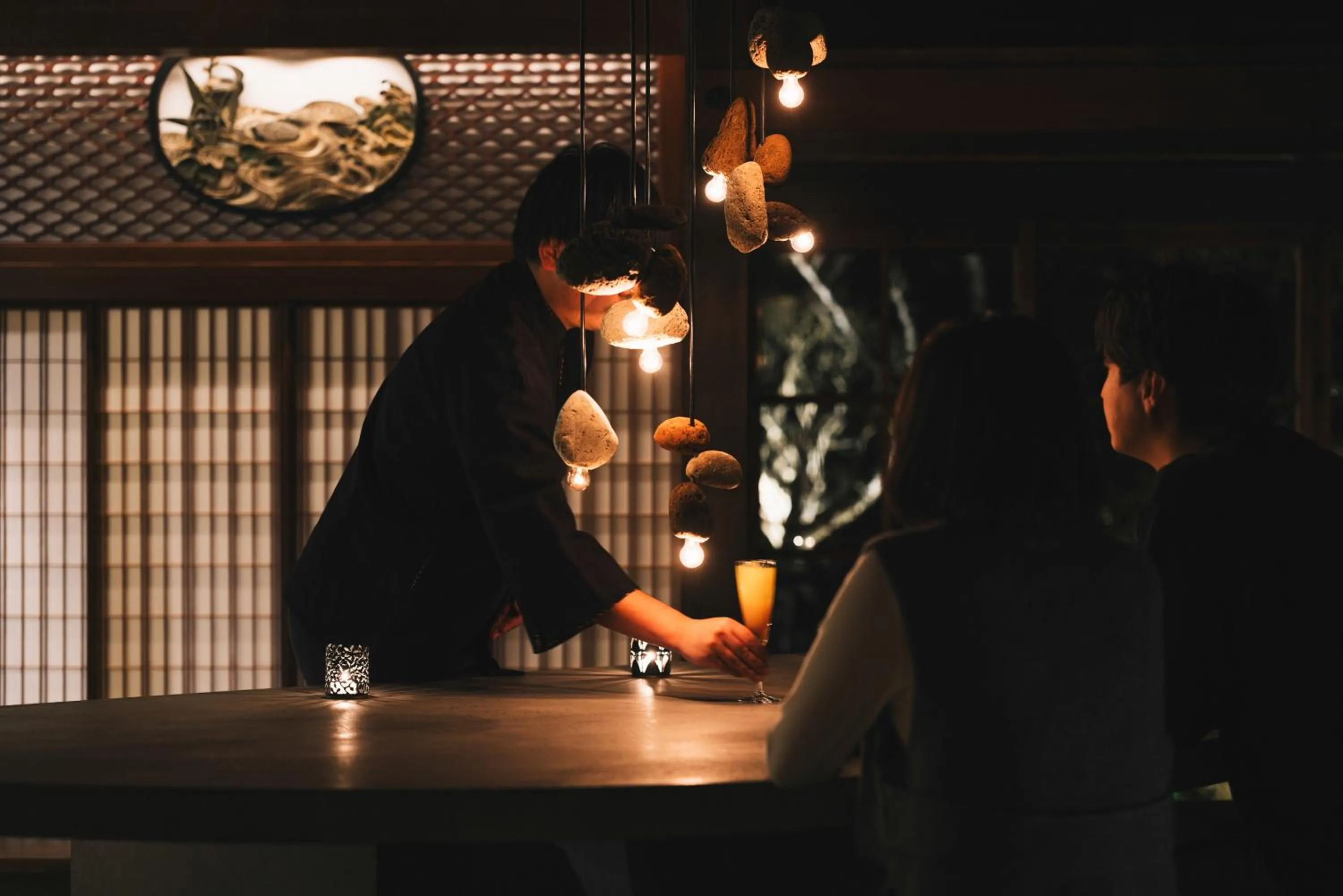 Lounge or bar in Nazuna Obi Onsen Resort