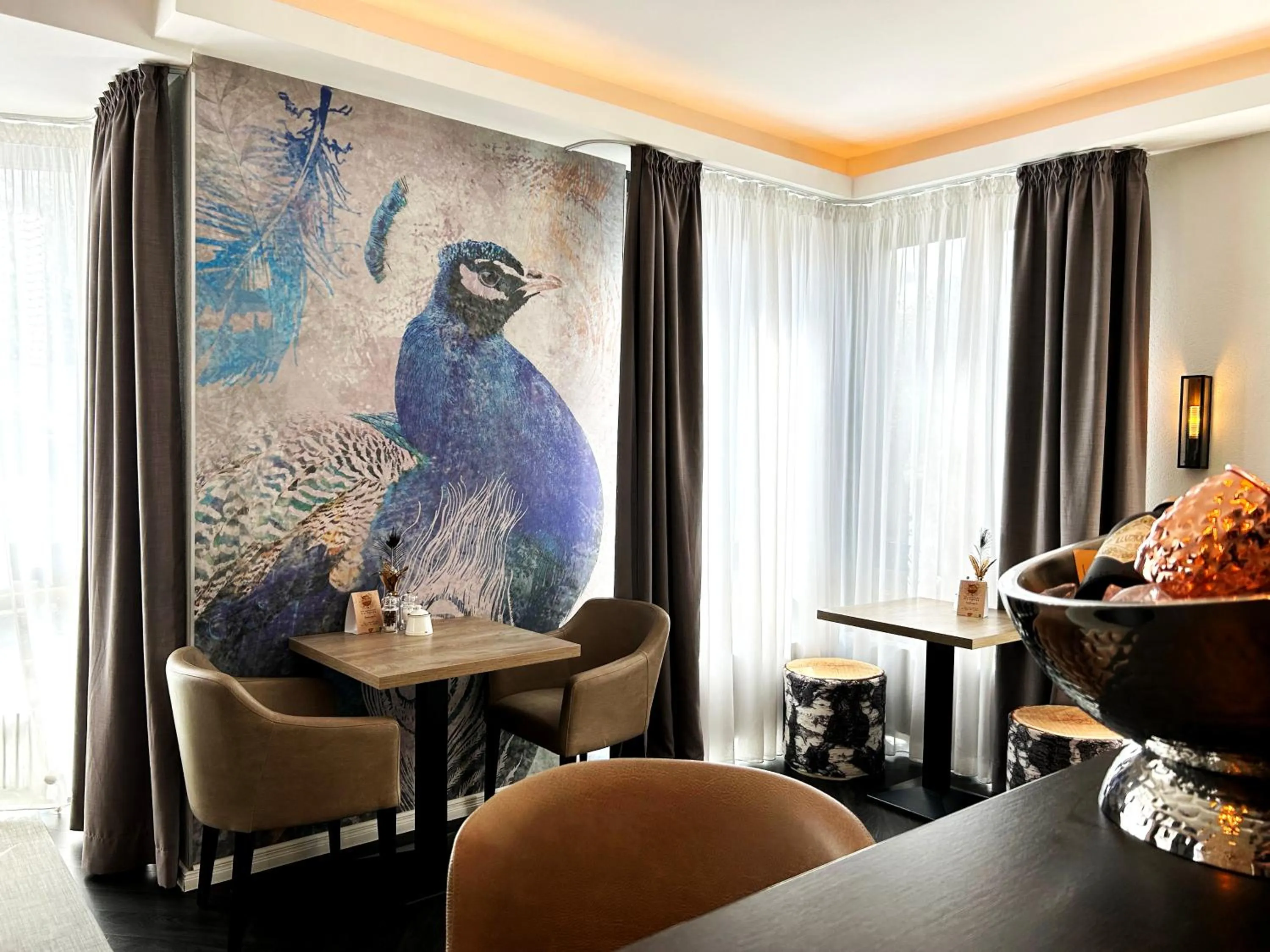 Decorative detail in Safranberg Hotel & Sauna