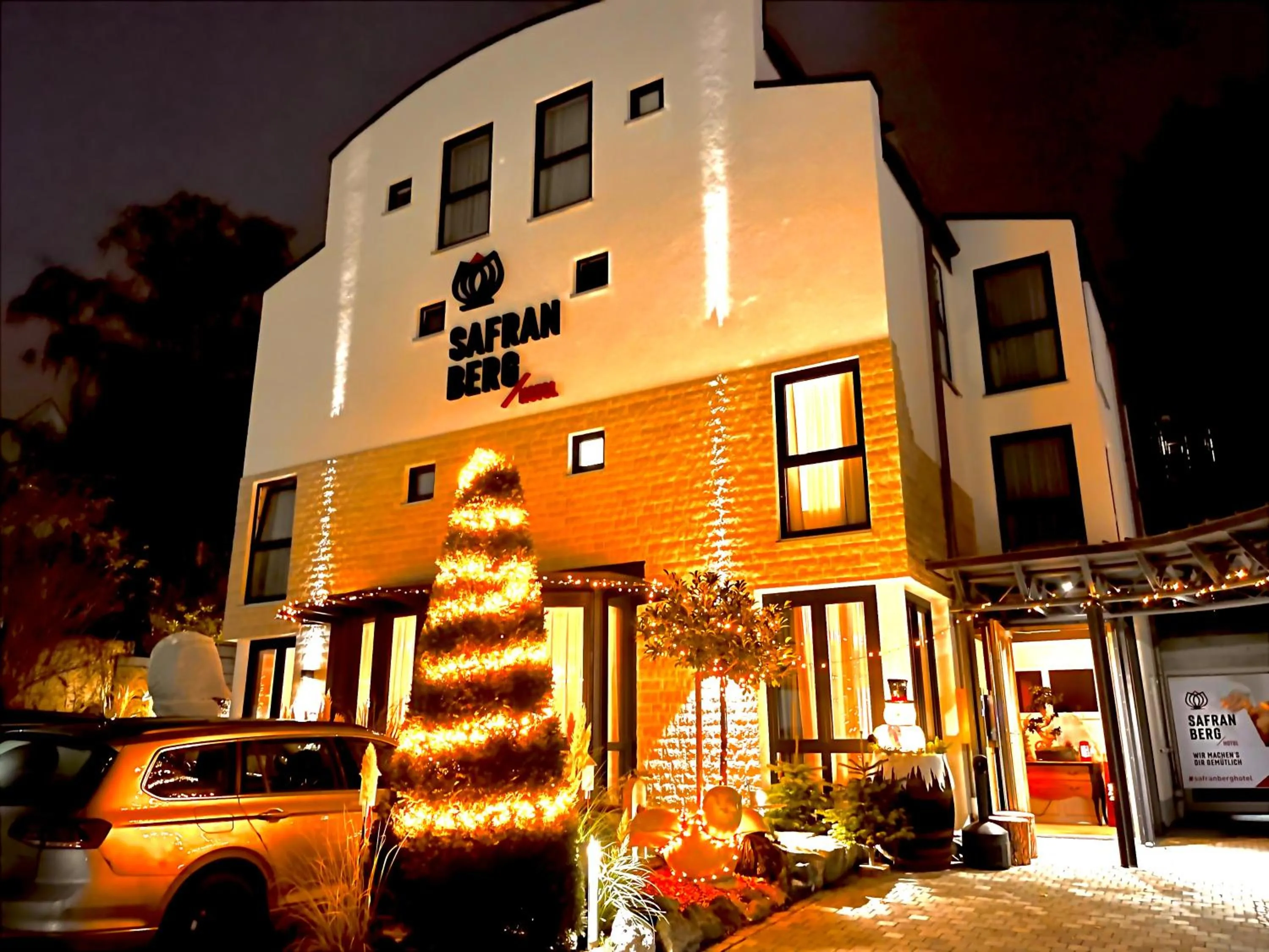 Property building in Safranberg Hotel & Sauna