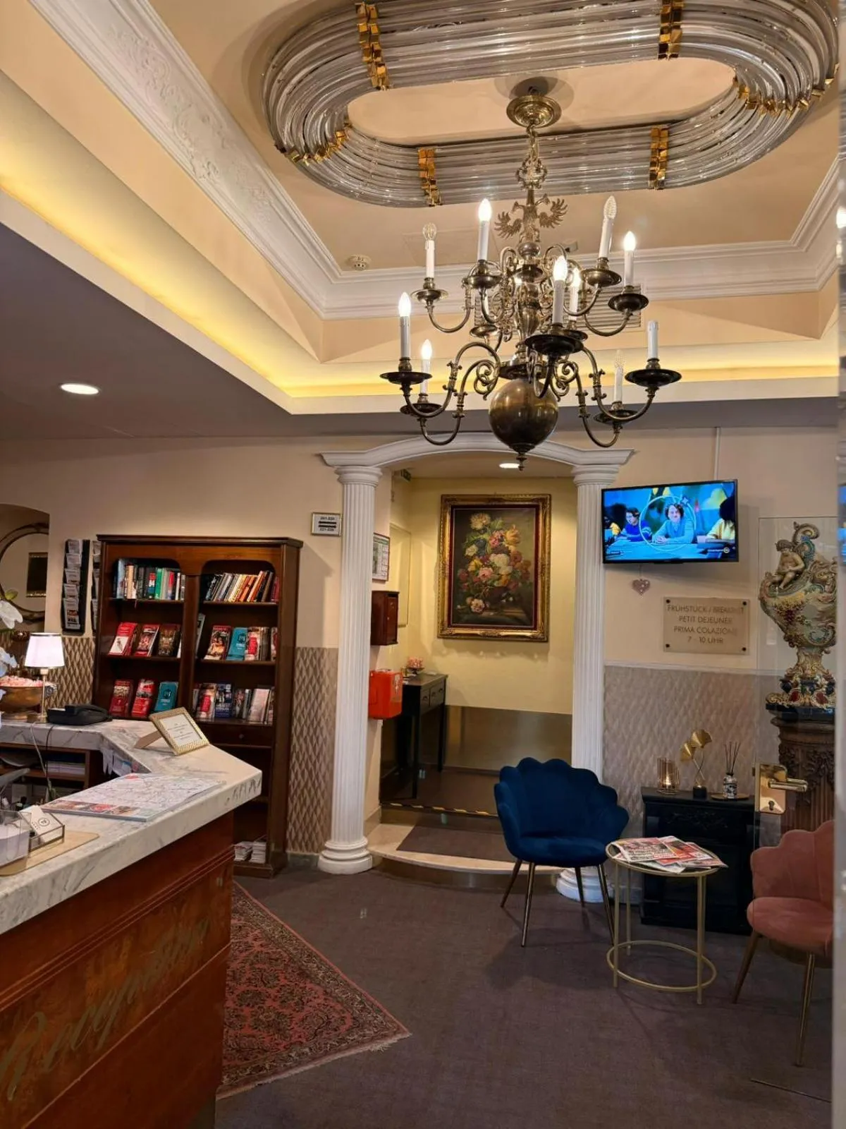 Lobby or reception in Hotel Pension Excellence