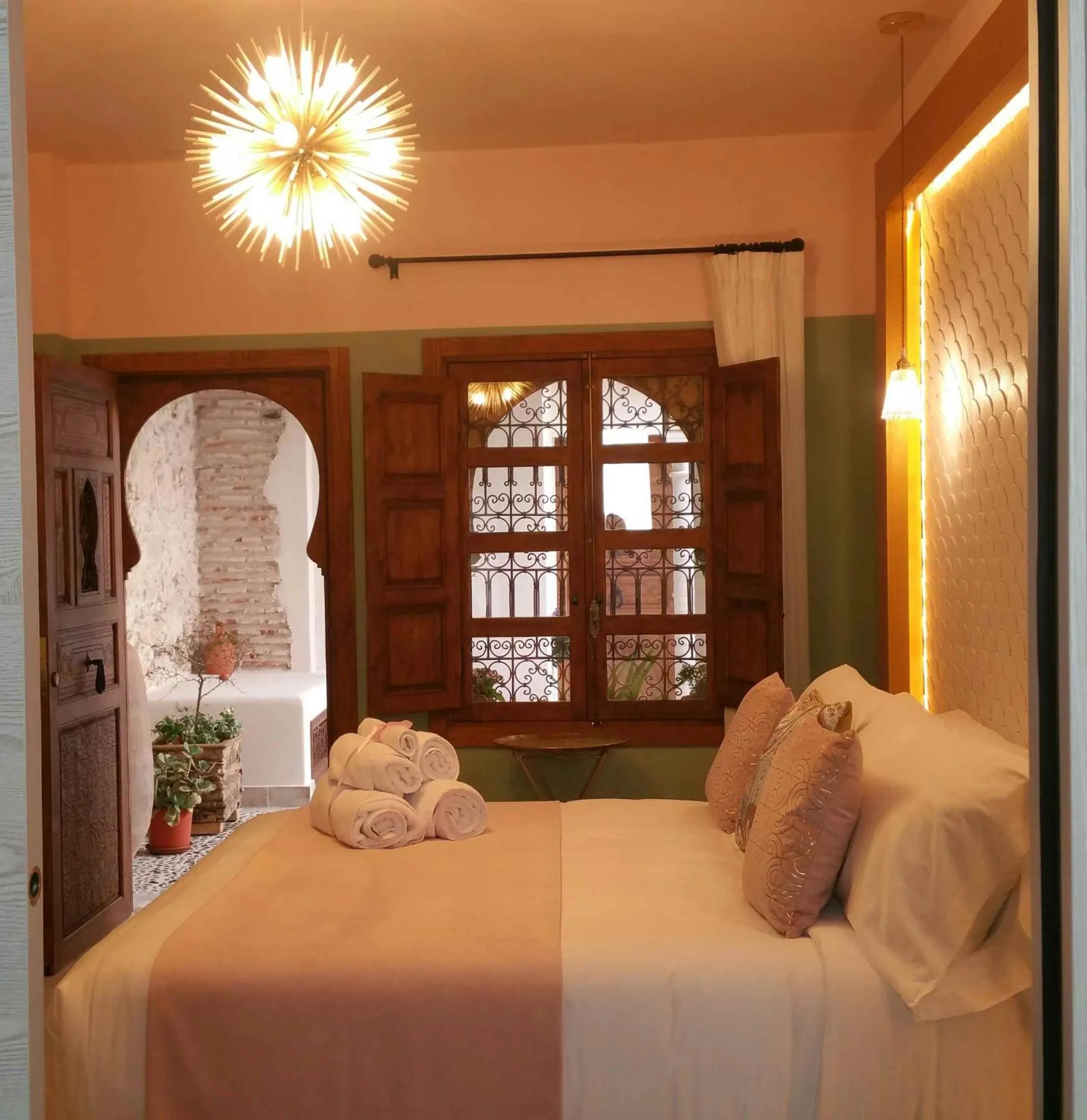 Bed in Murallas de Jayrán Hotel Boutique