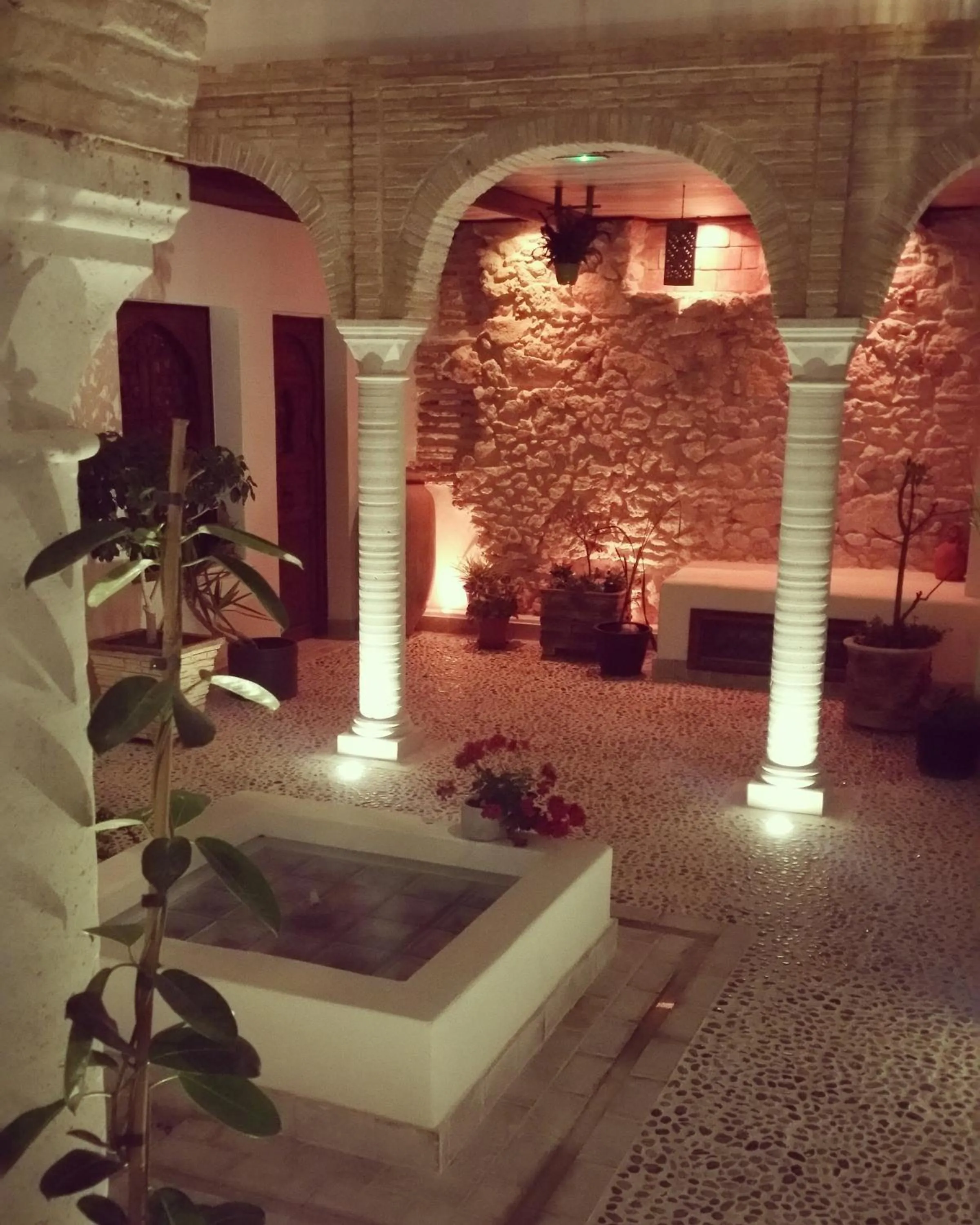 Patio in Murallas de Jayrán Hotel Boutique