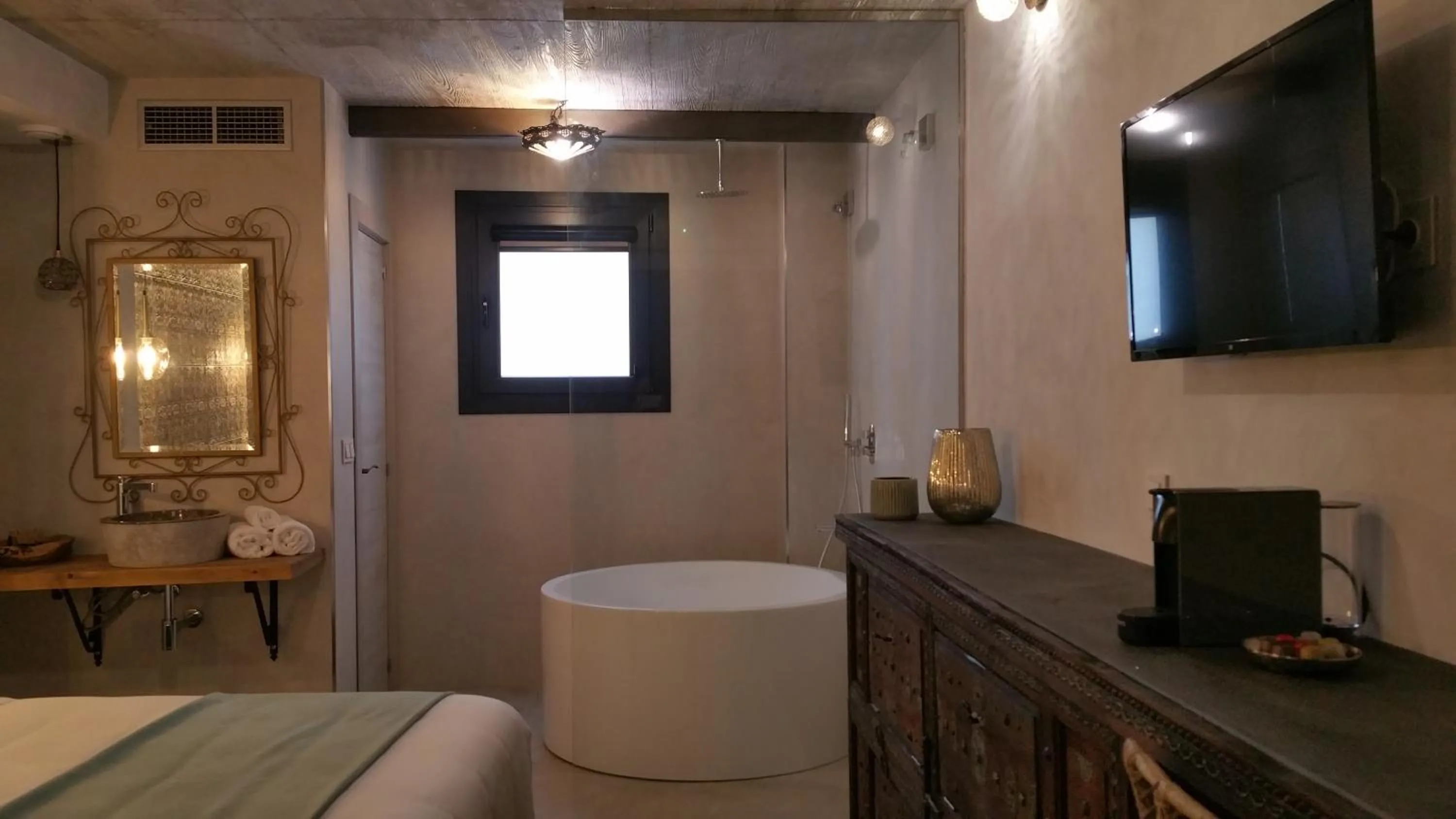 Bathroom in Murallas de Jayrán Hotel Boutique