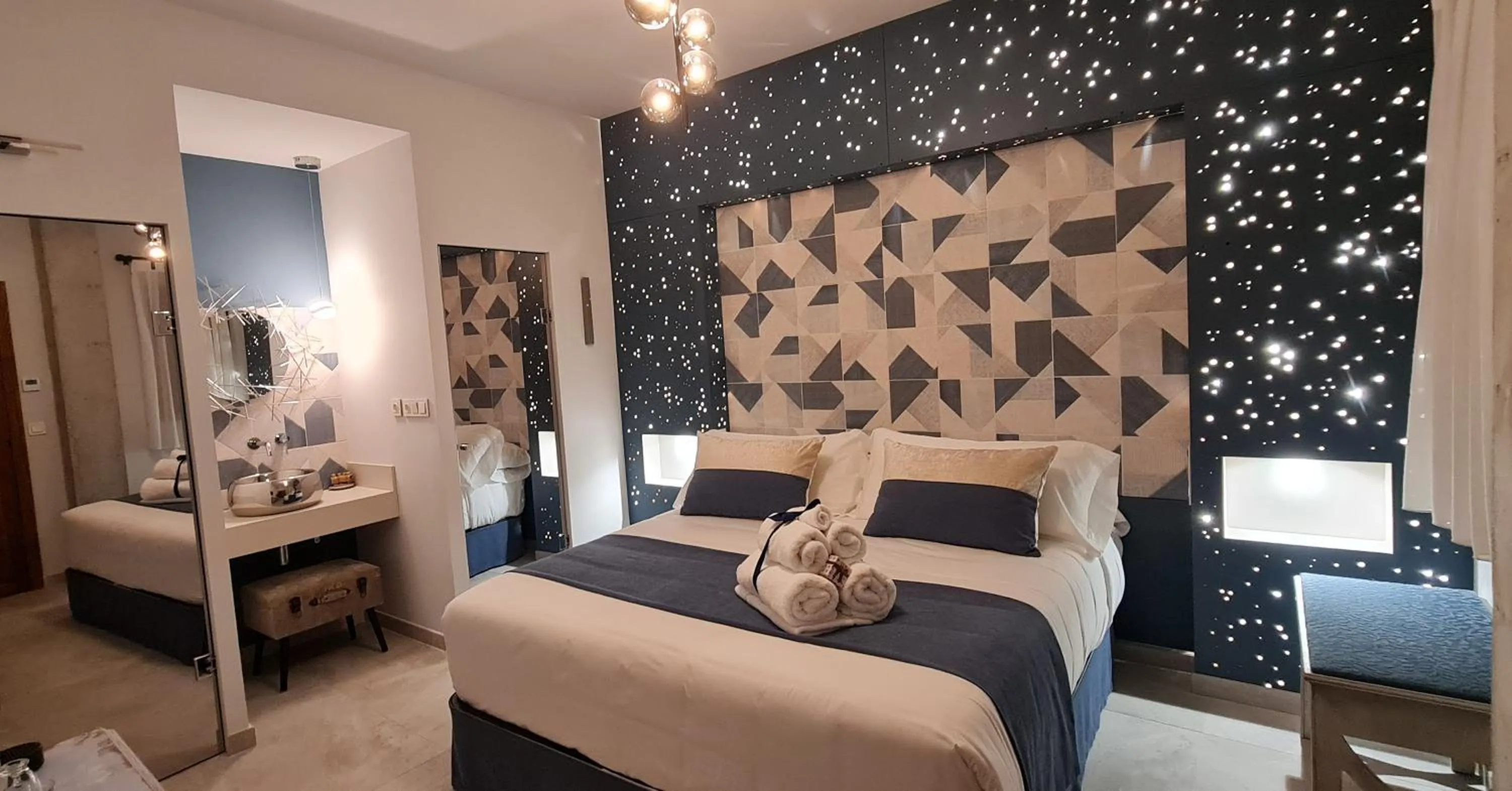 Bed in Murallas de Jayrán Hotel Boutique