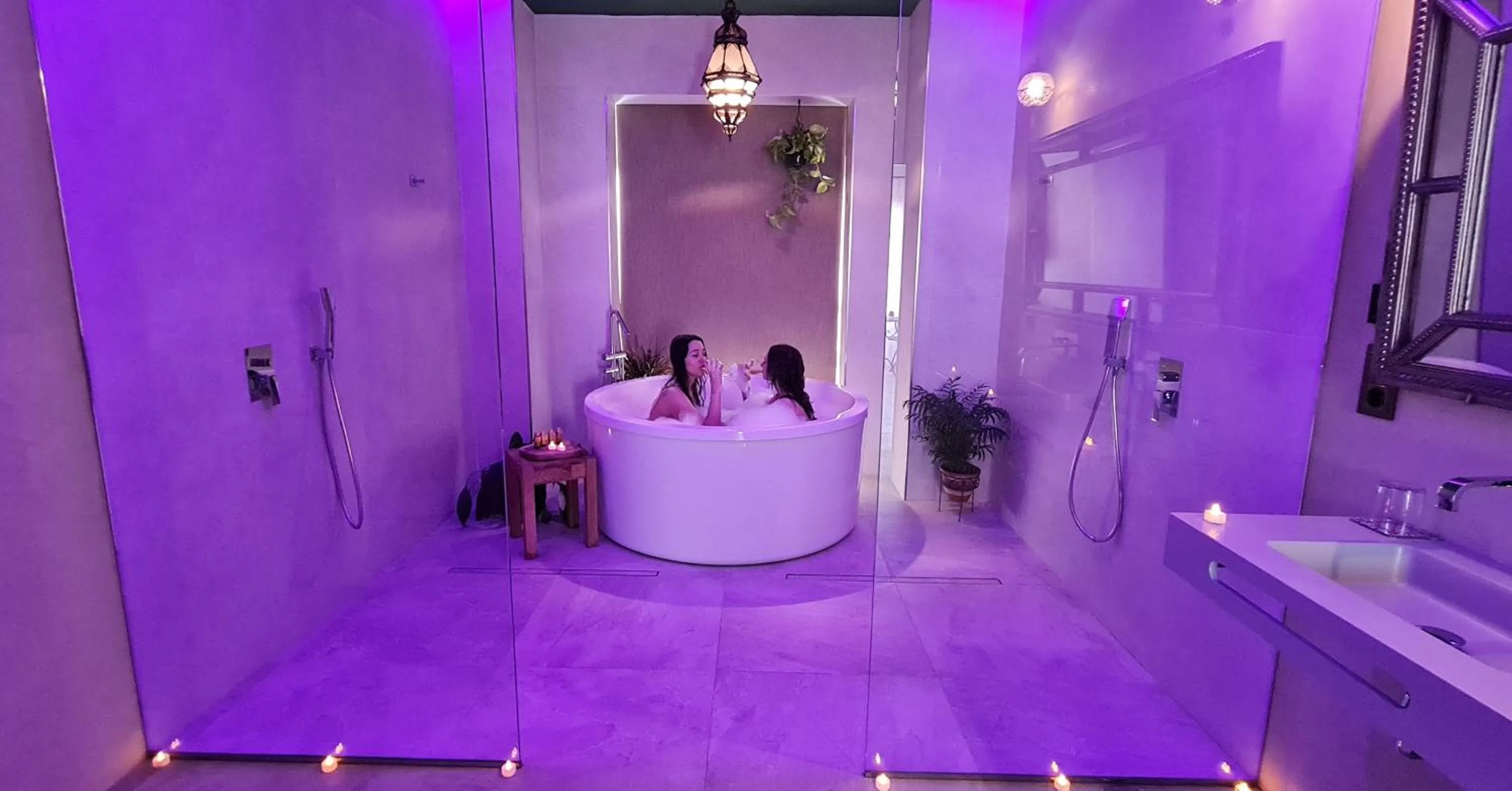 Hot Tub in Murallas de Jayrán Hotel Boutique