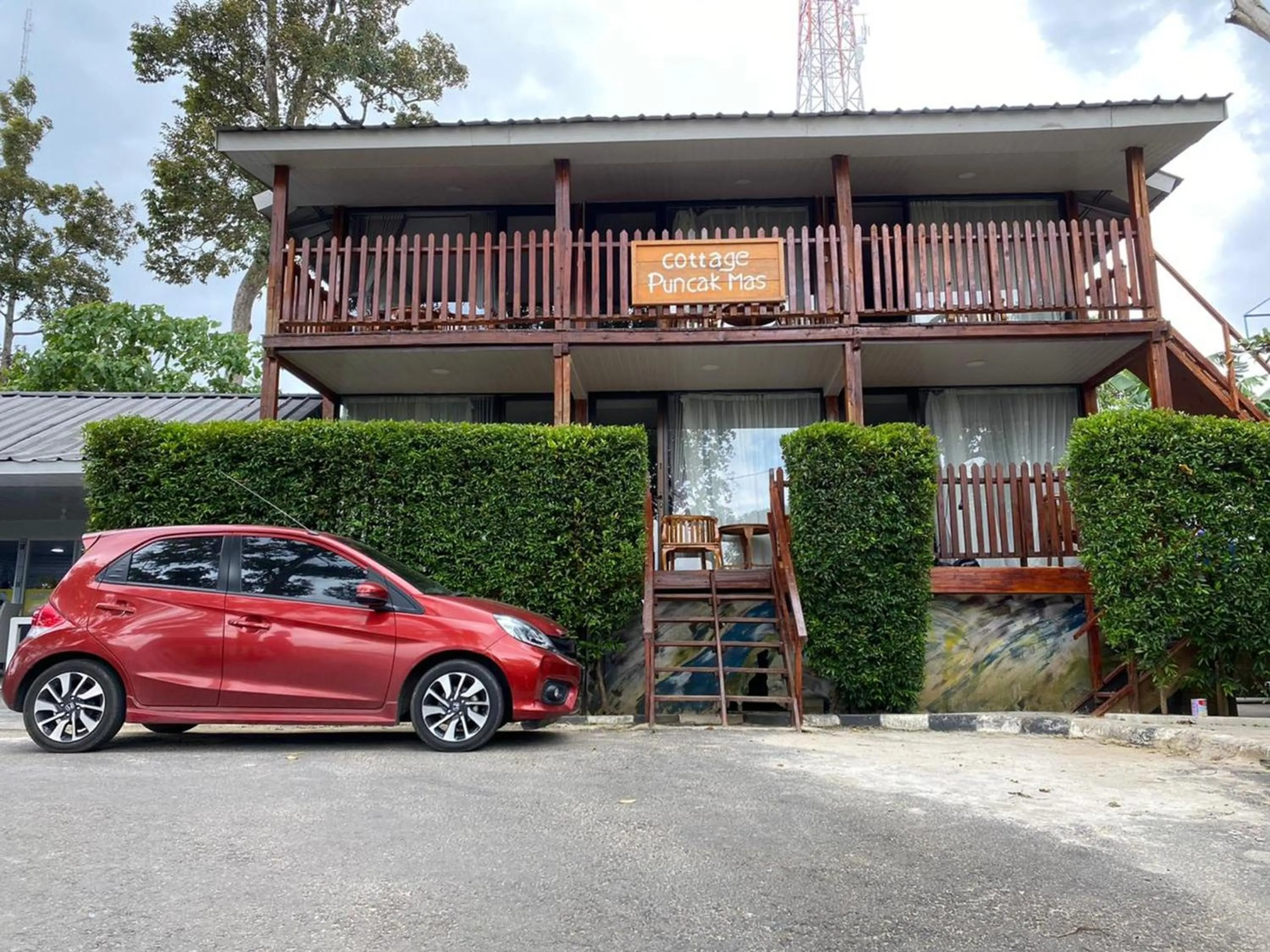Property building in RedDoorz Plus at Puncak Mas Cottage Lampung