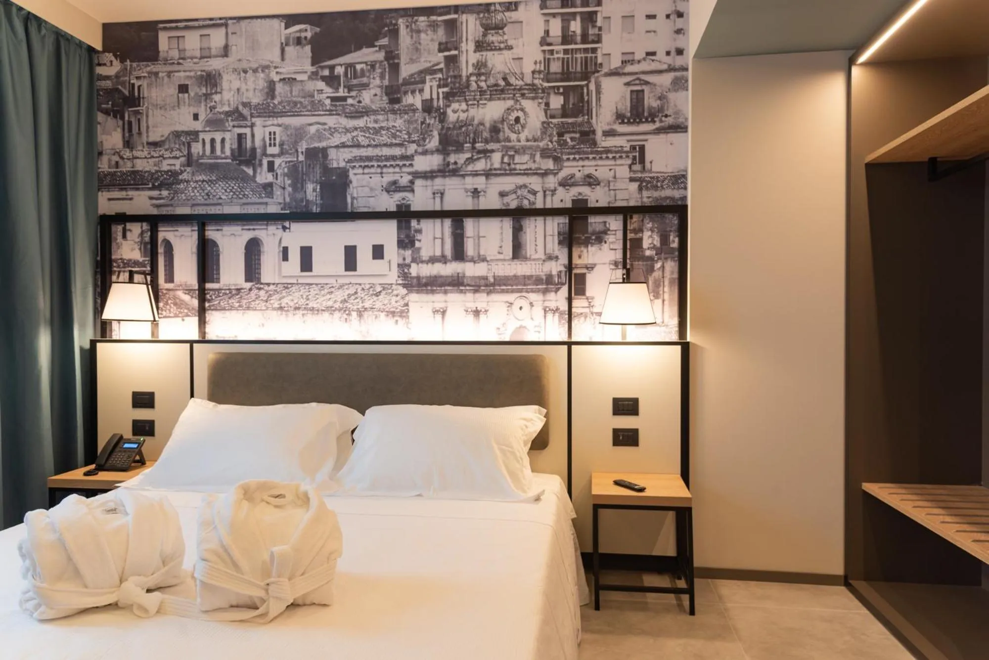 Bed in Modica Boutique Hotel