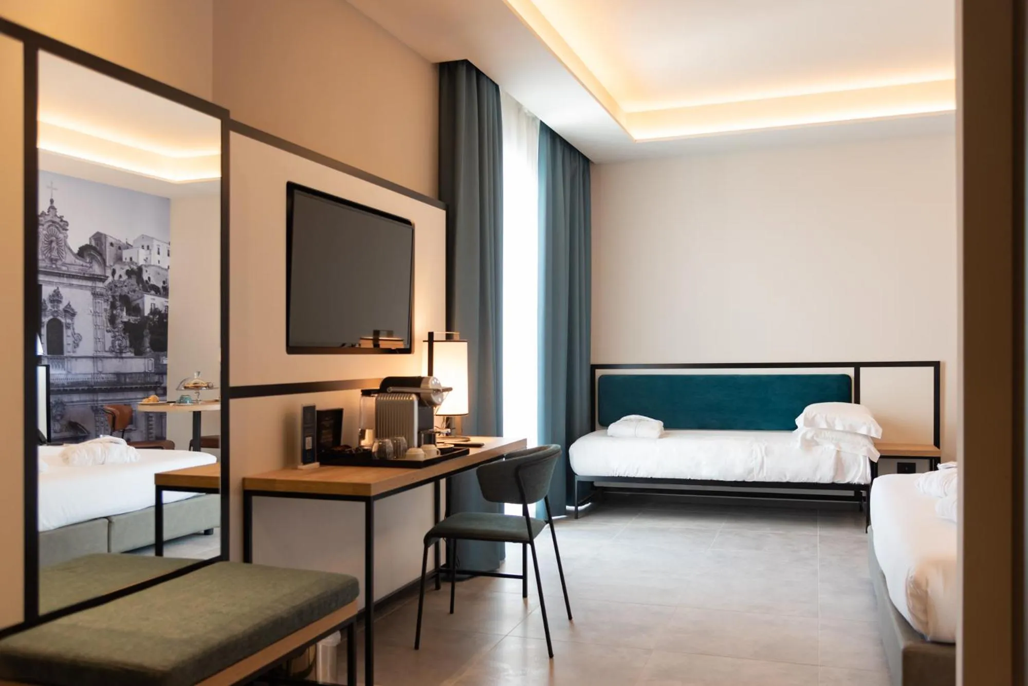 Bed in Modica Boutique Hotel