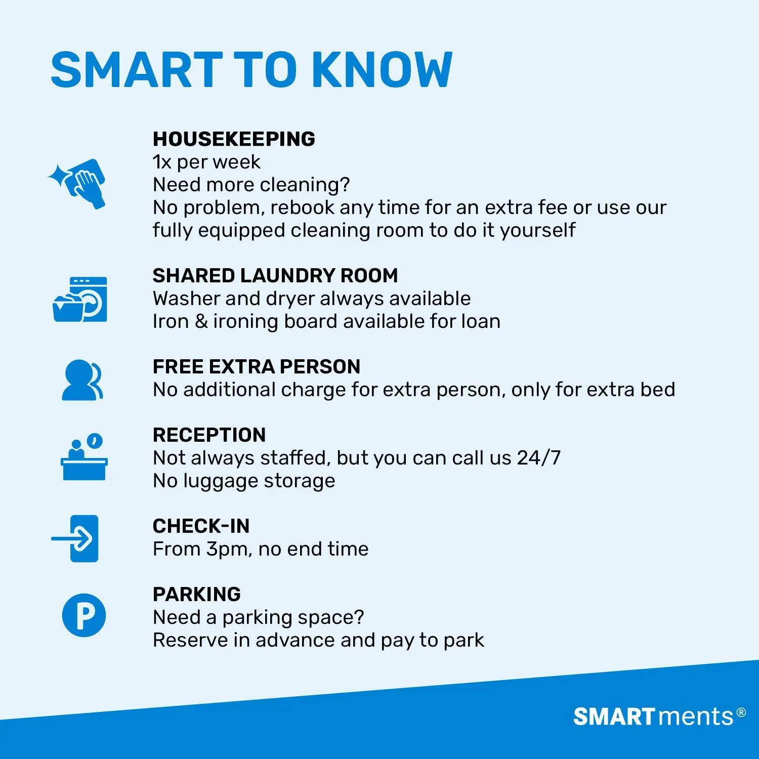 Text overlay in smartments Mannheim Hauptbahnhof