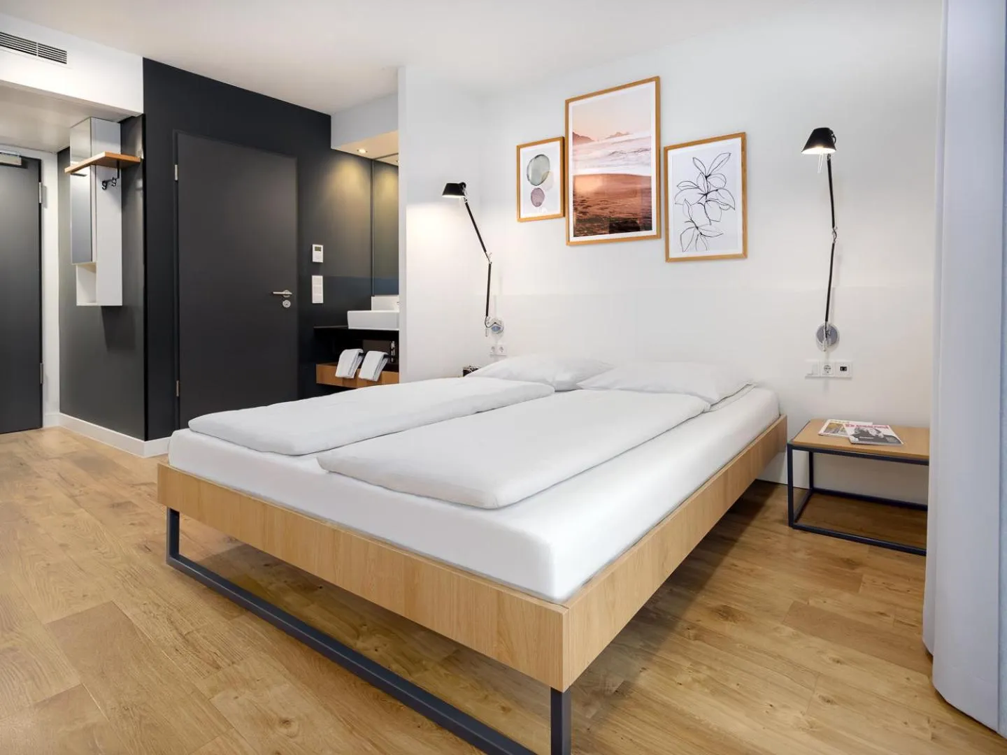 Bed in smartments Mannheim Hauptbahnhof