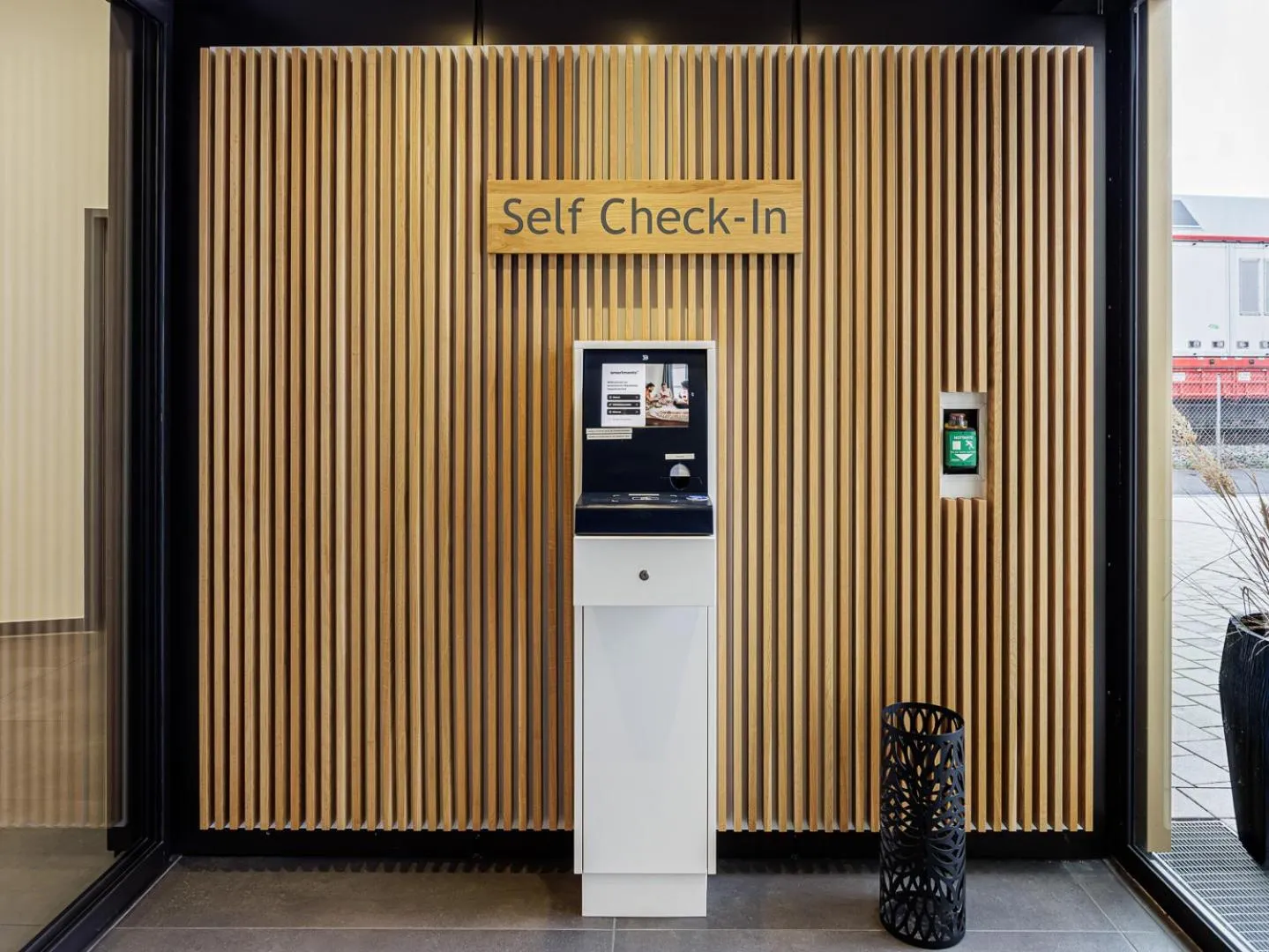 Lobby or reception in smartments Mannheim Hauptbahnhof