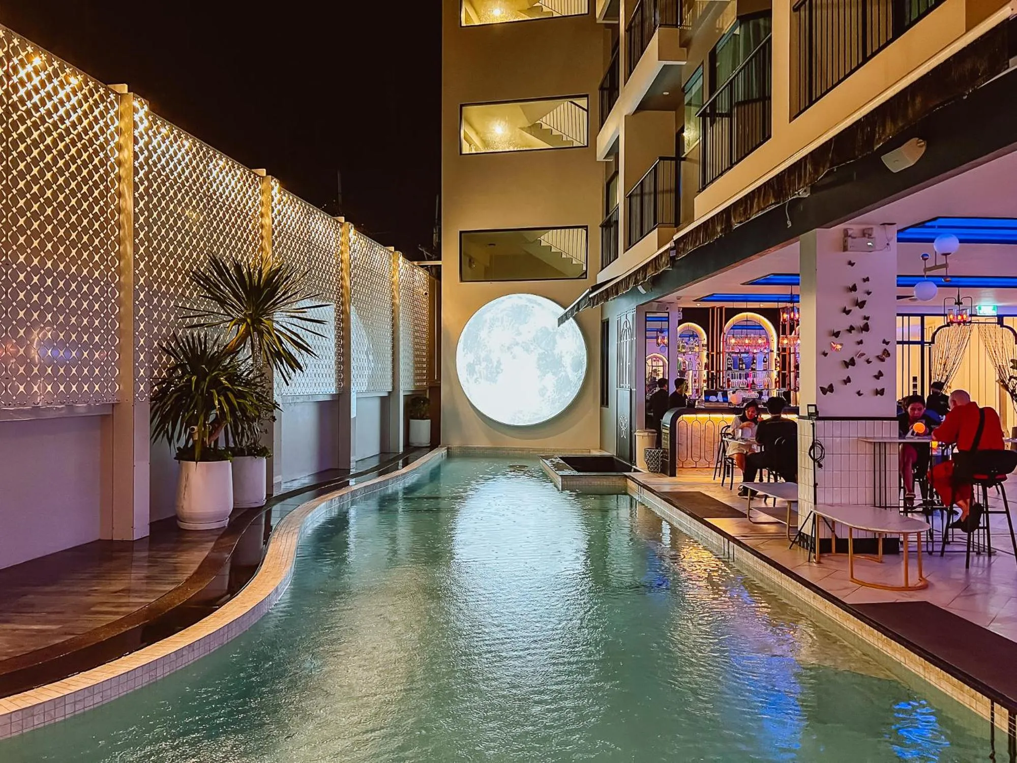 Swimming pool in Ratri Hotel Phuket Old Town